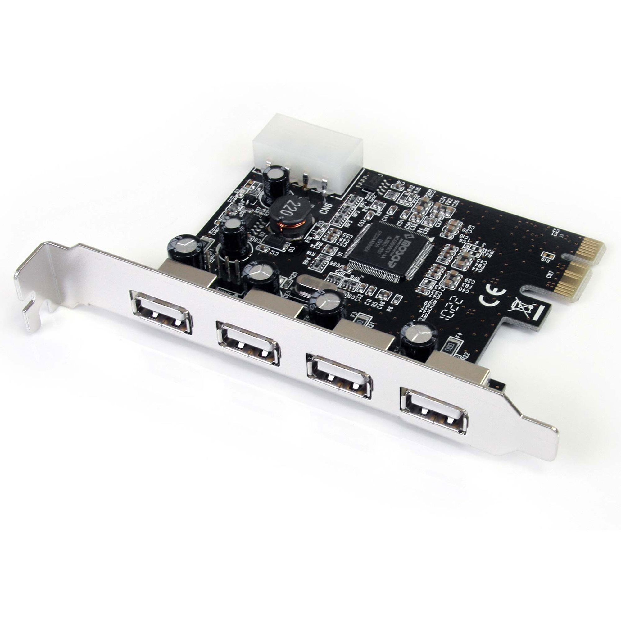 Interne 480 Mbit/s PCI zu 4 1 USB 2.0 Adapter Erweiterungskarte für Computer 