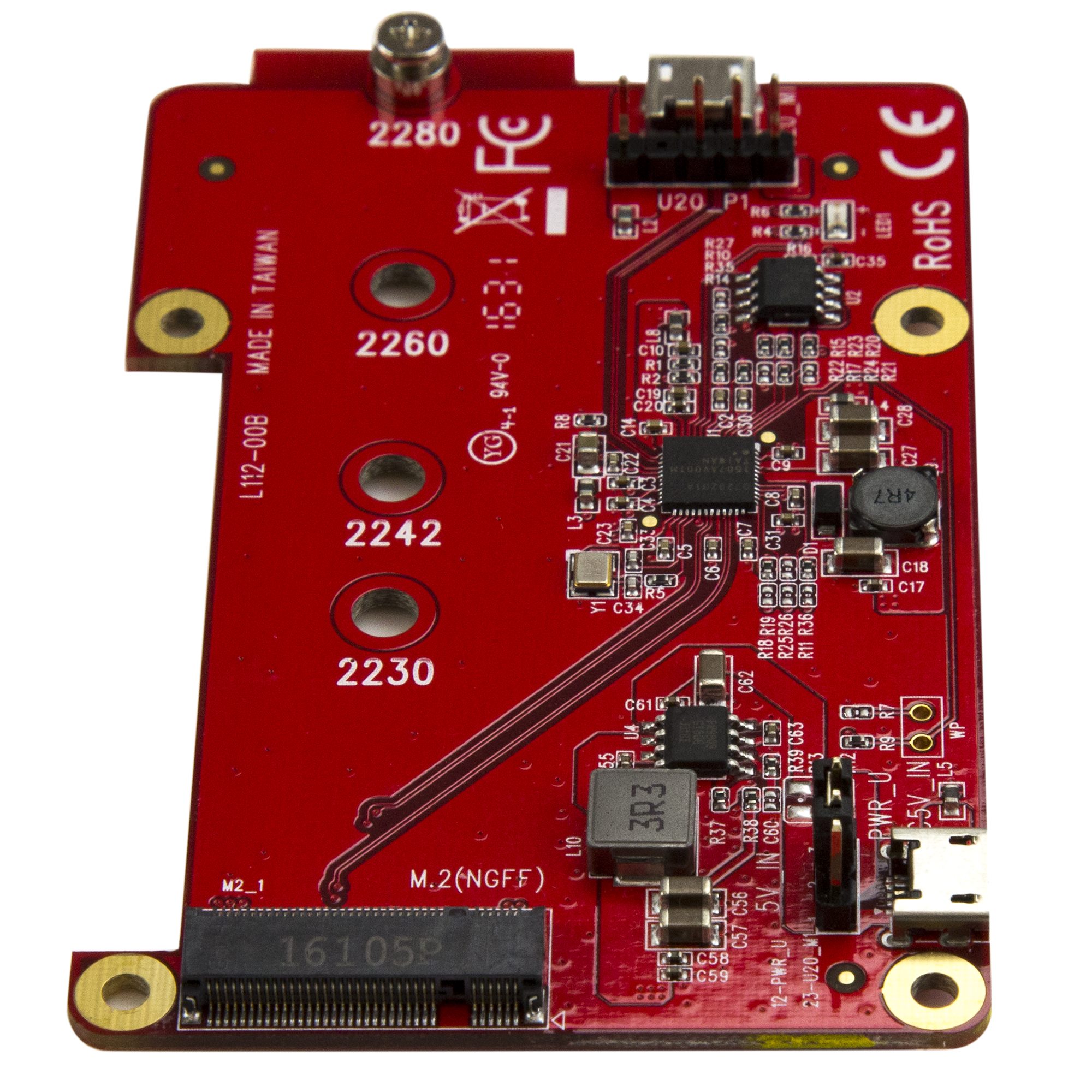 Convertisseur M.2 SATA pour Raspberry Pi - Convertisseurs et adaptateurs  pour disques durs