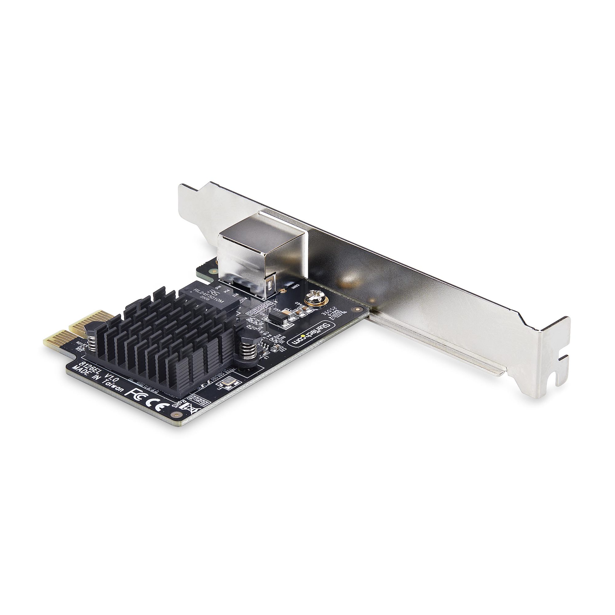 Carte Réseau PCIe 5 Gbit/s - Puce RTL8126, Port RJ45, Compatible Windows/Linux - Pour PC, NAS, Serveur