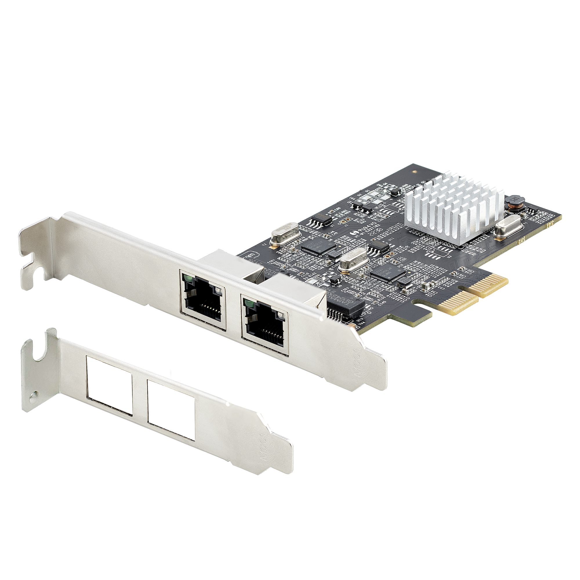 Intel® I225-Vチップを搭載したデュアルポートPCIeネットワークカード