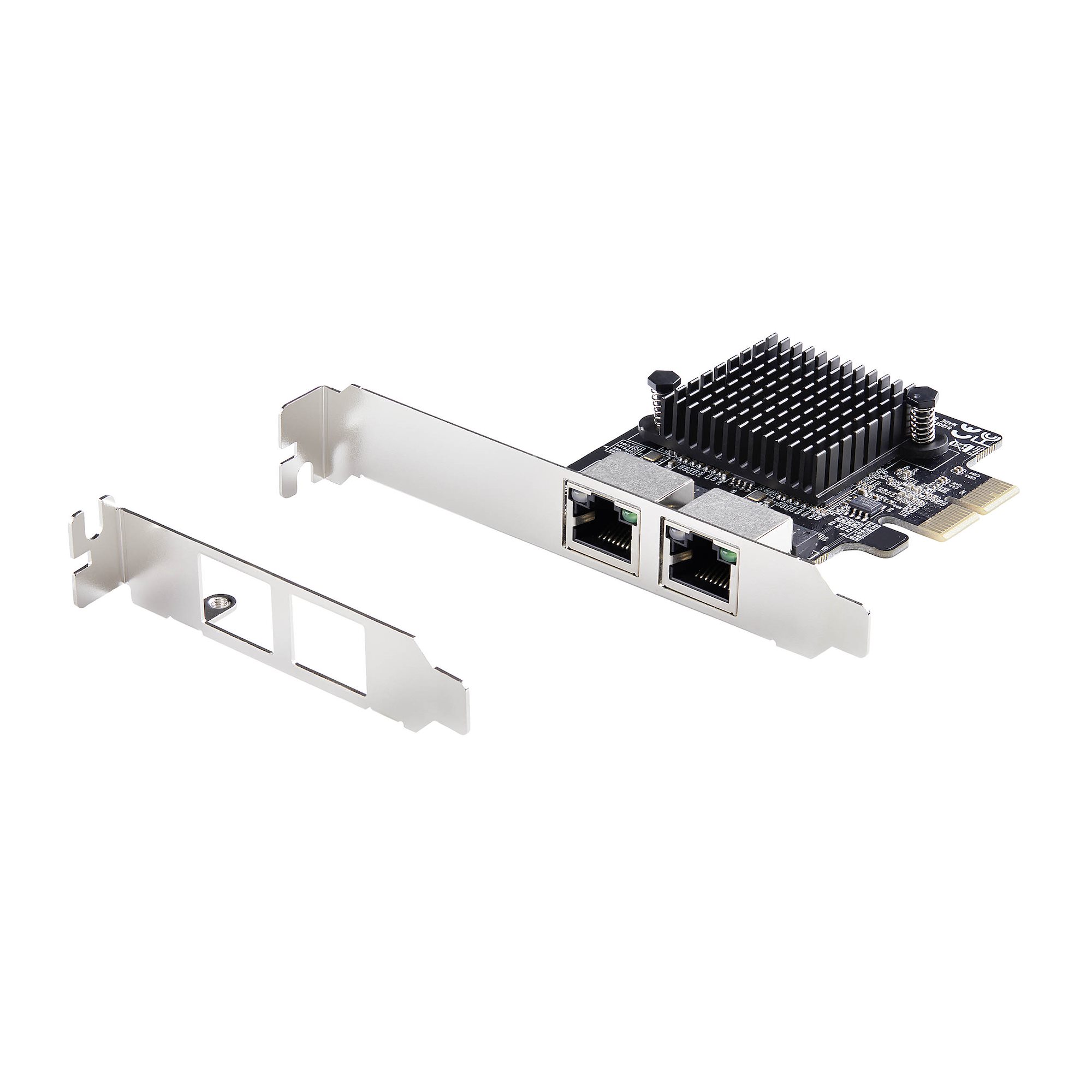 5G/2.5Gマルチギガビット対応PCIe LANカード。PCI Express 2.0 x1対応