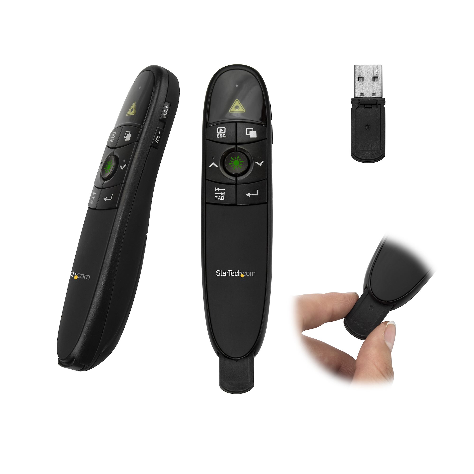 Presentation Clicker, Wireless Presenter Remote Clicker for