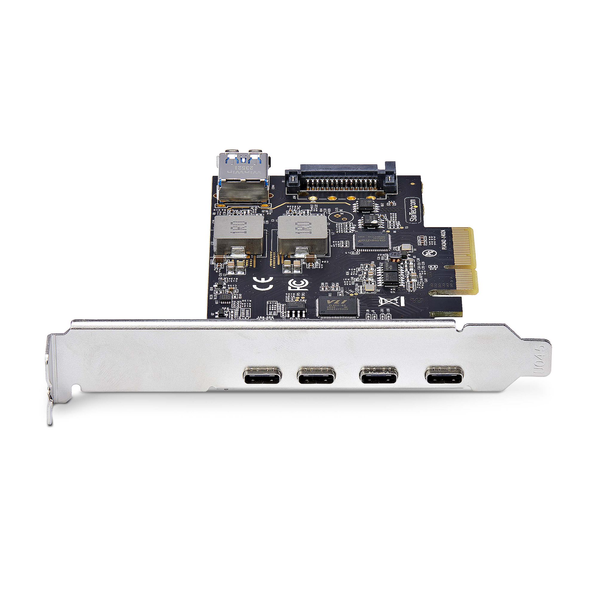 Add four USB Type-C (USB 3.2 Gen 2 10Gbps) ports to a PCIe host