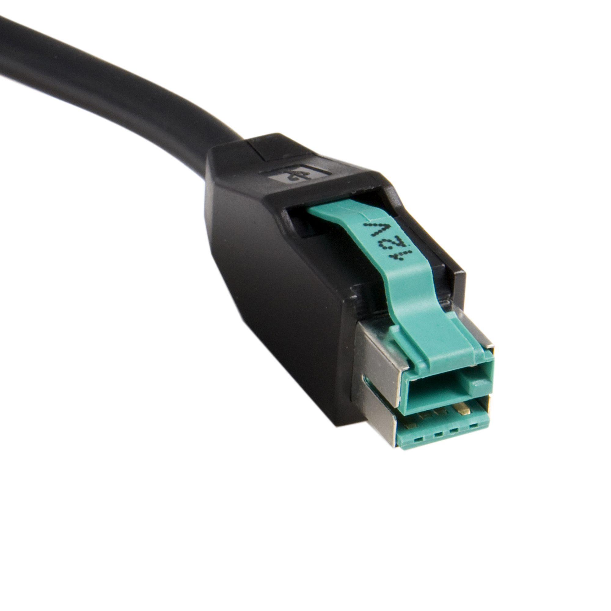12ft 12V to M Barrel + Powered USB Cable - Cables de Alimentación USB