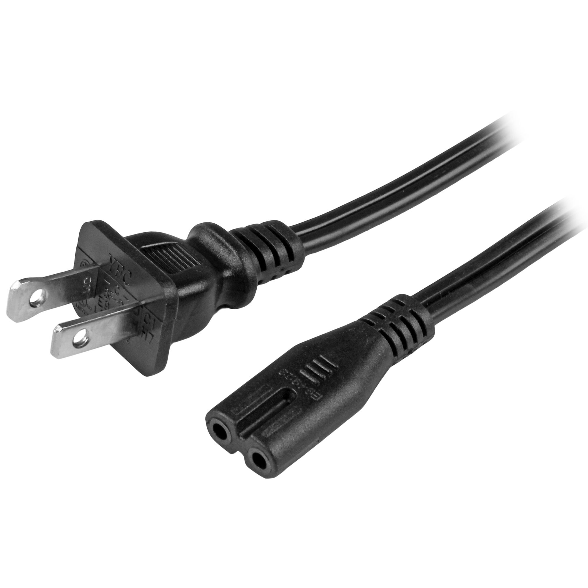 10 ft Laptop Power Cord NEMA 115P to C7 Computer Power Cables External