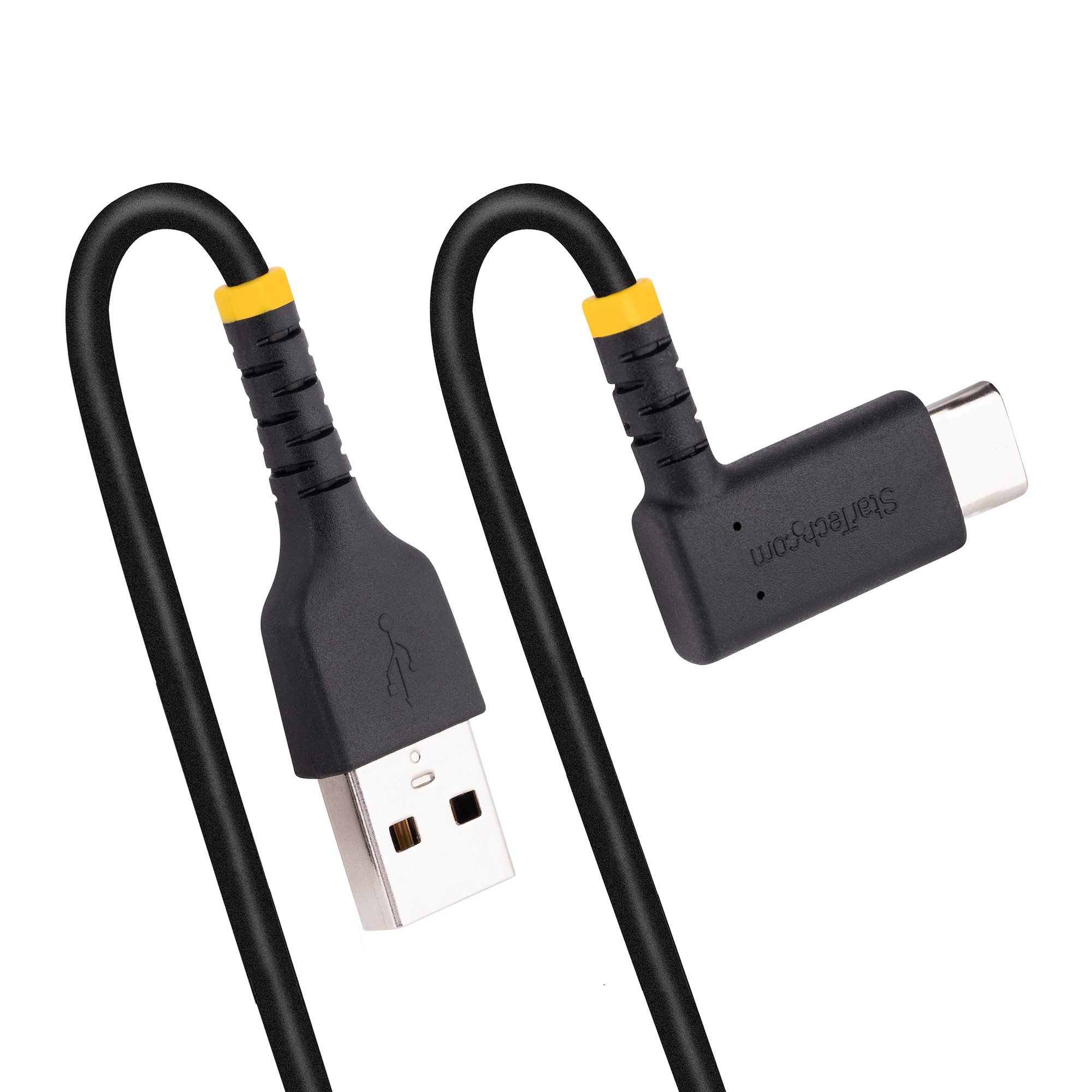 Product  StarTech.com 1ft (30cm) USB A to C Charging Cable Right