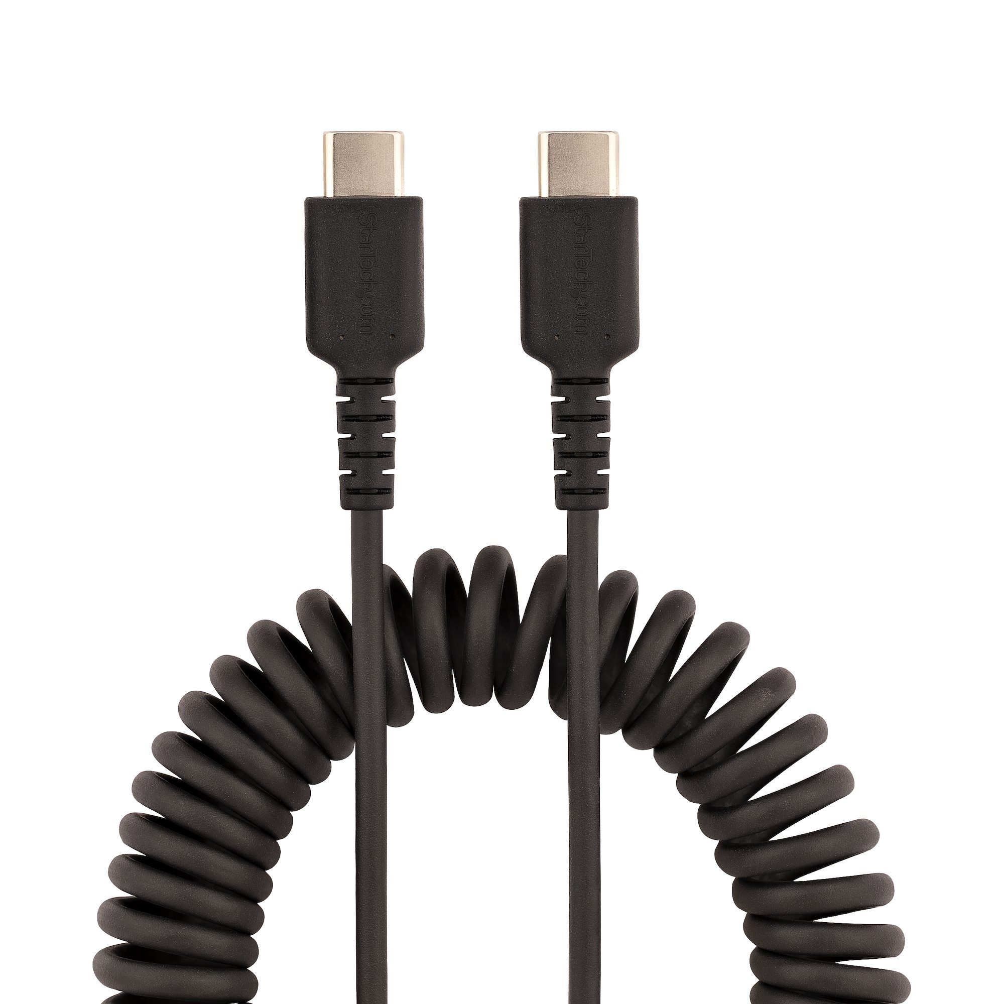 Atticus medley Kæmpe stor 20in USB C Charging Cable Coiled M/M - USB-C Cables | StarTech.com Denmark