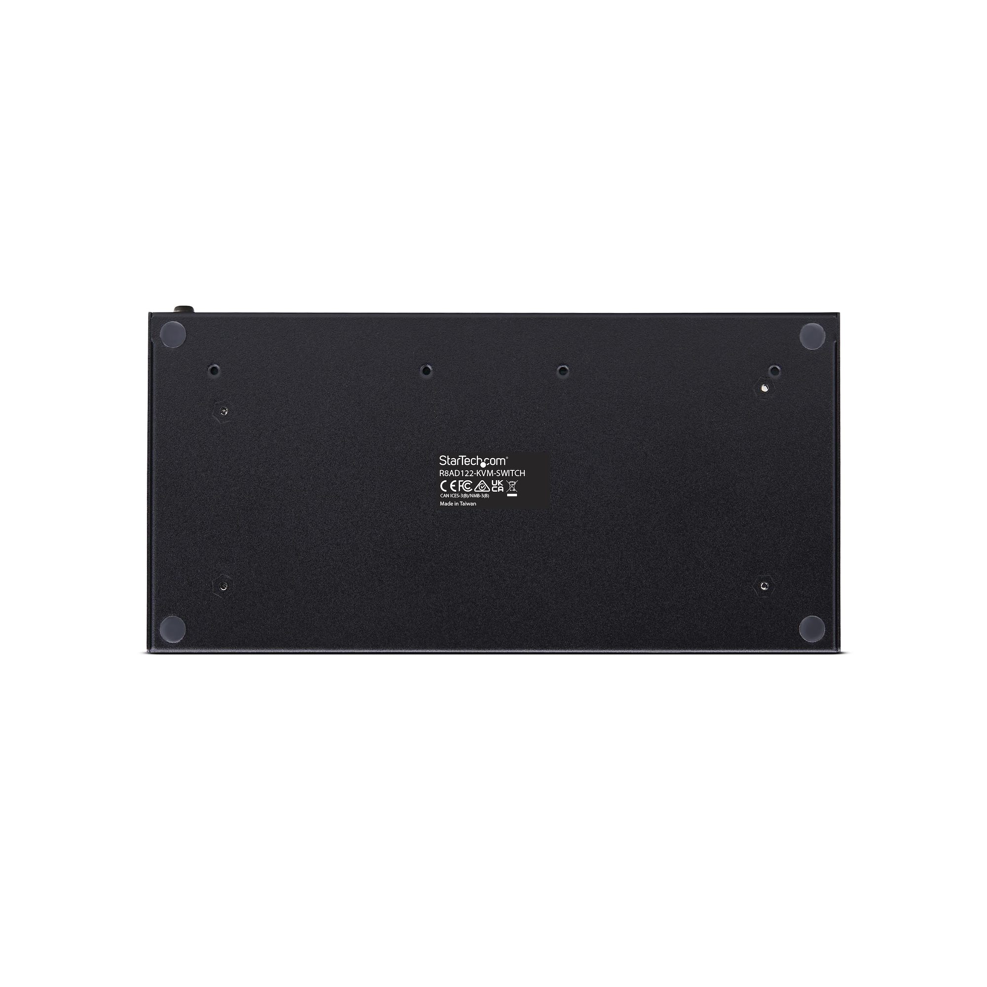 8-Port DisplayPort KVM Switch with 1U Rack Mount Kit, 4K 60Hz DP