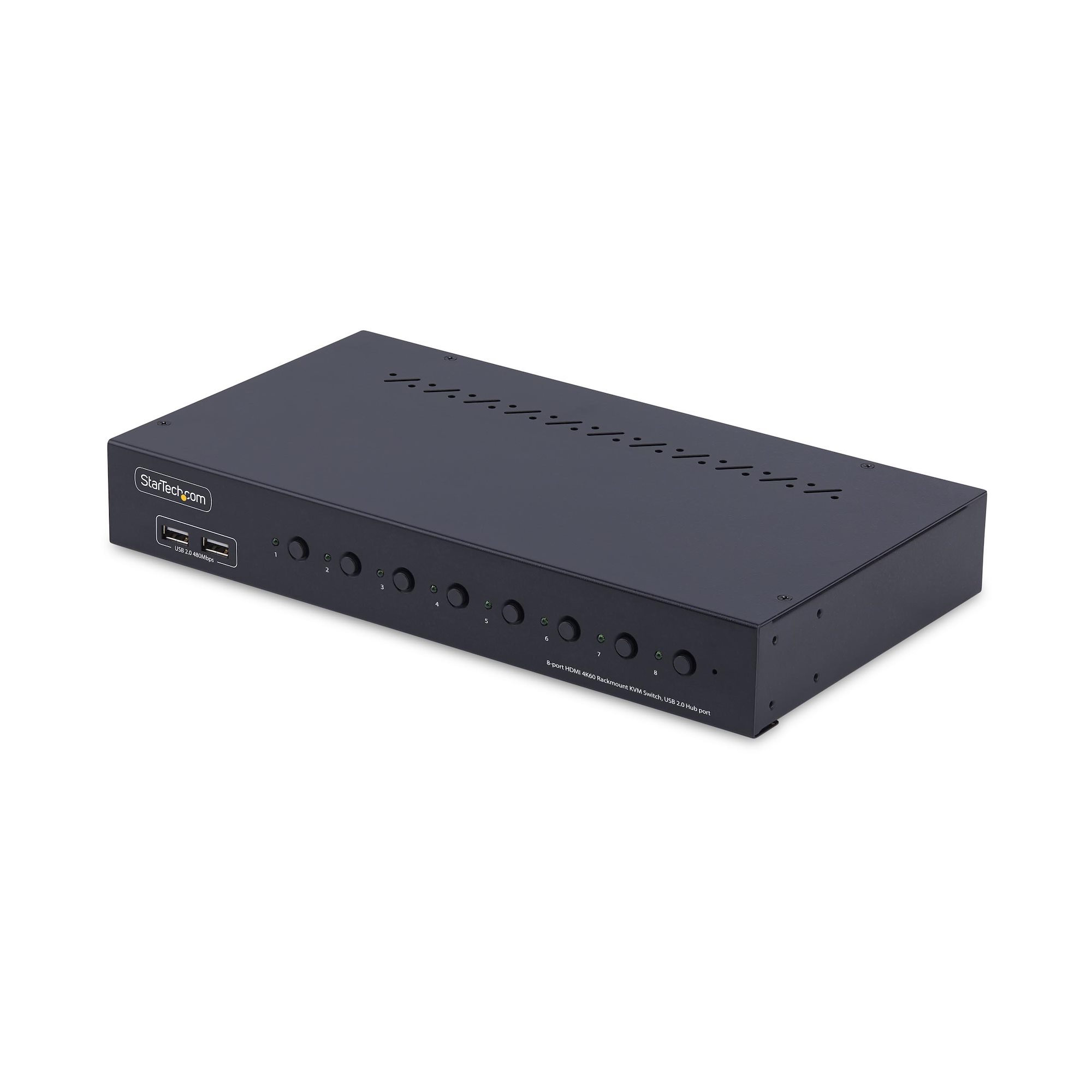 KVM Switch HDMI 8 Port - HDMI Switch with Remote- USB Switch Selector for 8 Computers Share Keyboard Mouse Printer,Flash Drive,HD Monitor, Support 4K@ : 8 Port HDMI KVM Switch, 4K@60Hz 8 in 1 Out HDMI KVM