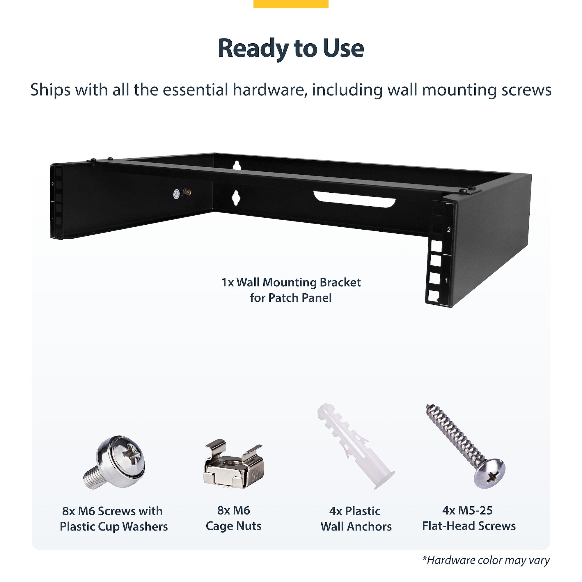 ラックマウントブラケット／ウォールマウント／2U／19インチ／耐