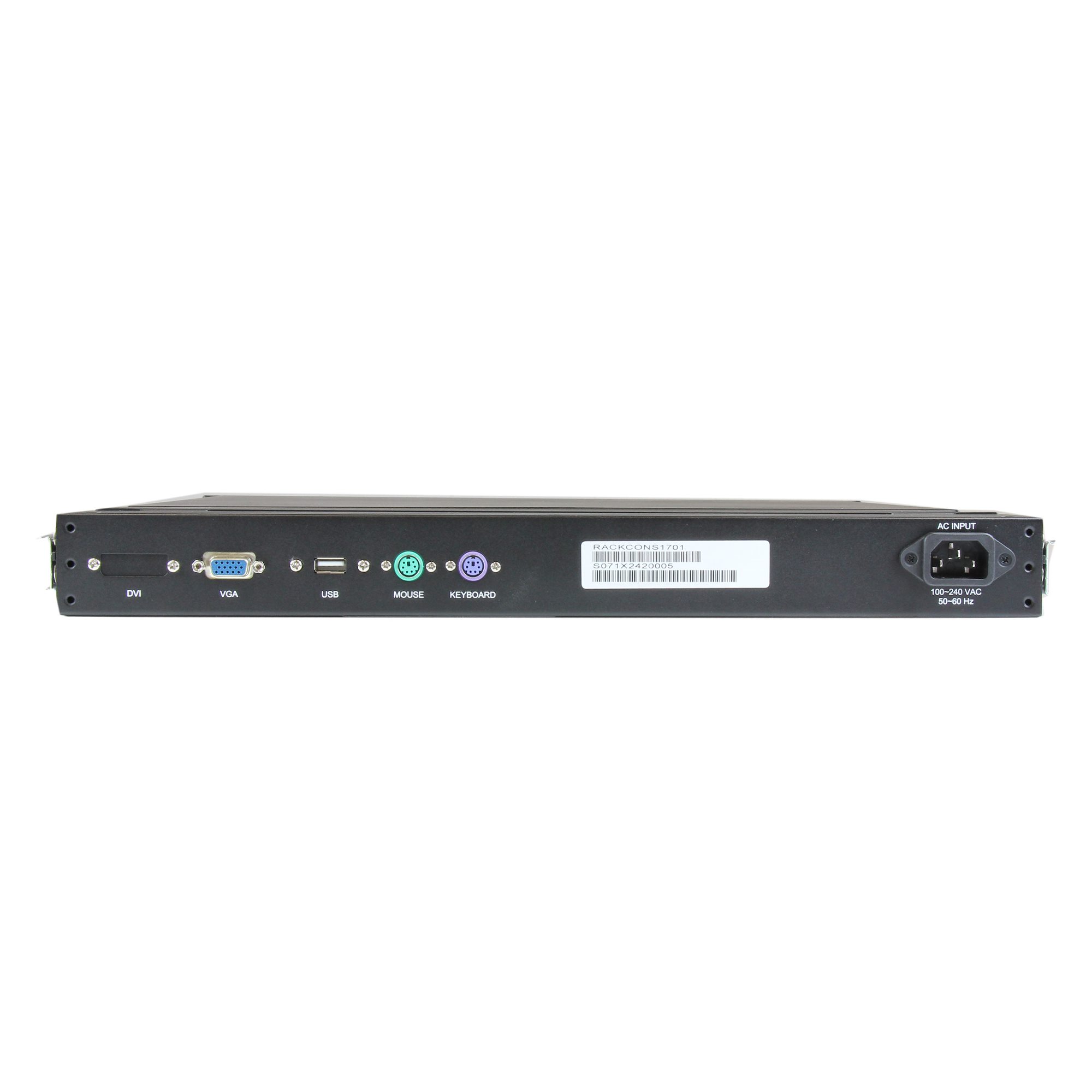 1U 17' Rackmount LCD Console USB + PS/2 - KVM Consoles - Rackmount |  StarTech.com