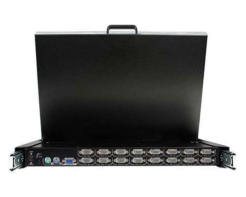 KVM LCD modular console, Wave KVM , 19, 1-port KVM, 1U, single rail