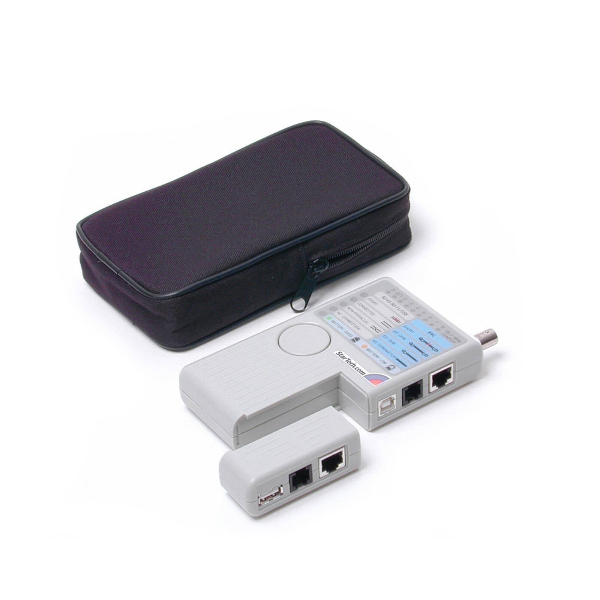 Multi-Tester Black RJ11 RJ45 3-in-1 BNC Details about   Universal Network Cable Tester Tool 