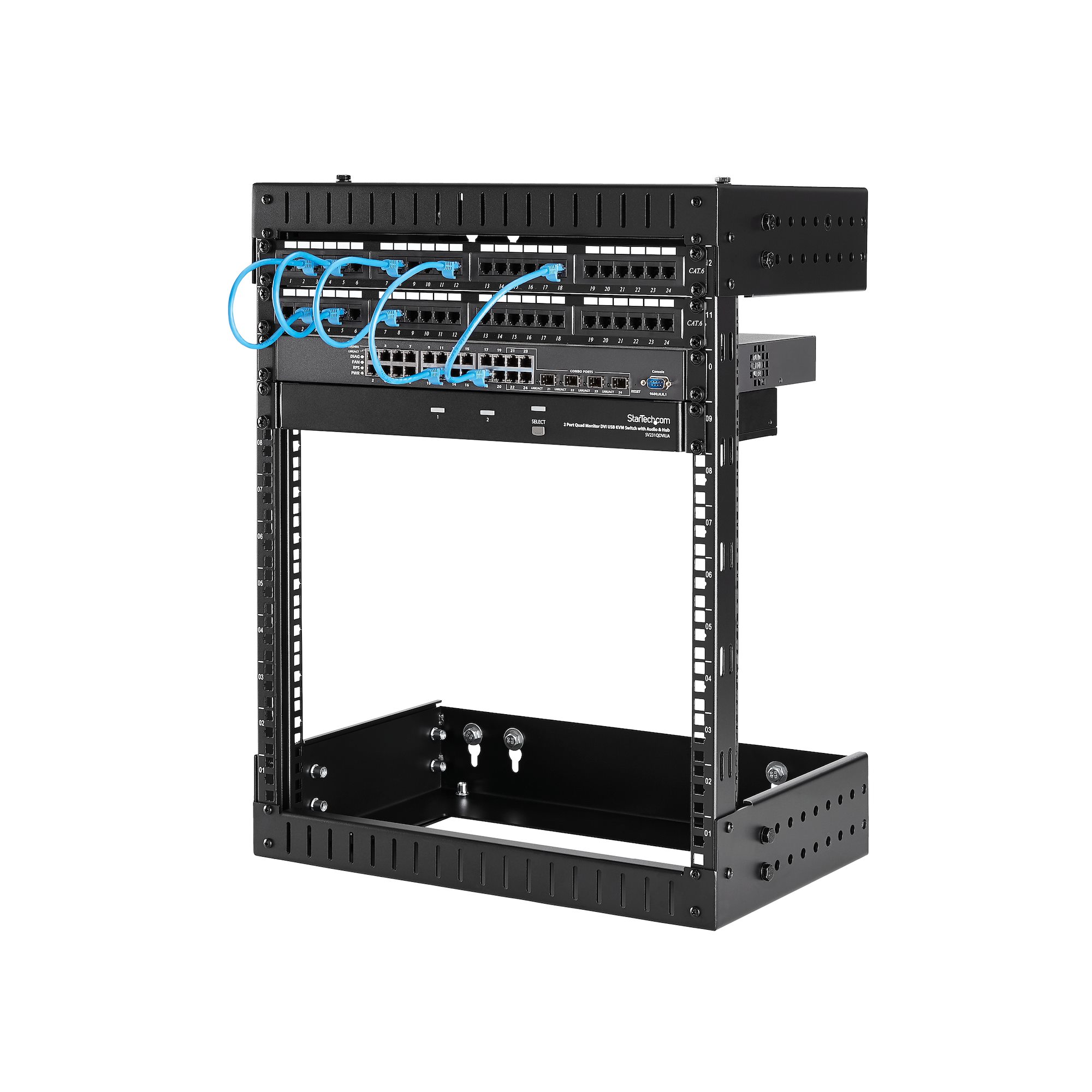 12U Wall Mount Network Rack Adj 12-20in - Server-Racks | Canada