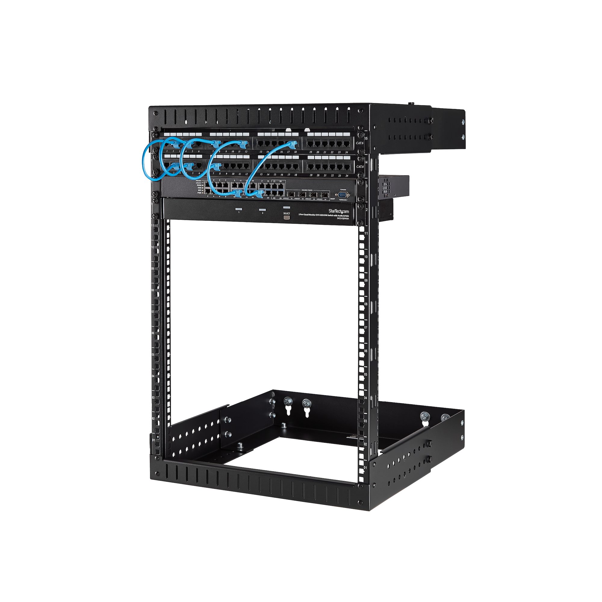 15U Wall Mount Network Rack Adj 1220in ServerRacks