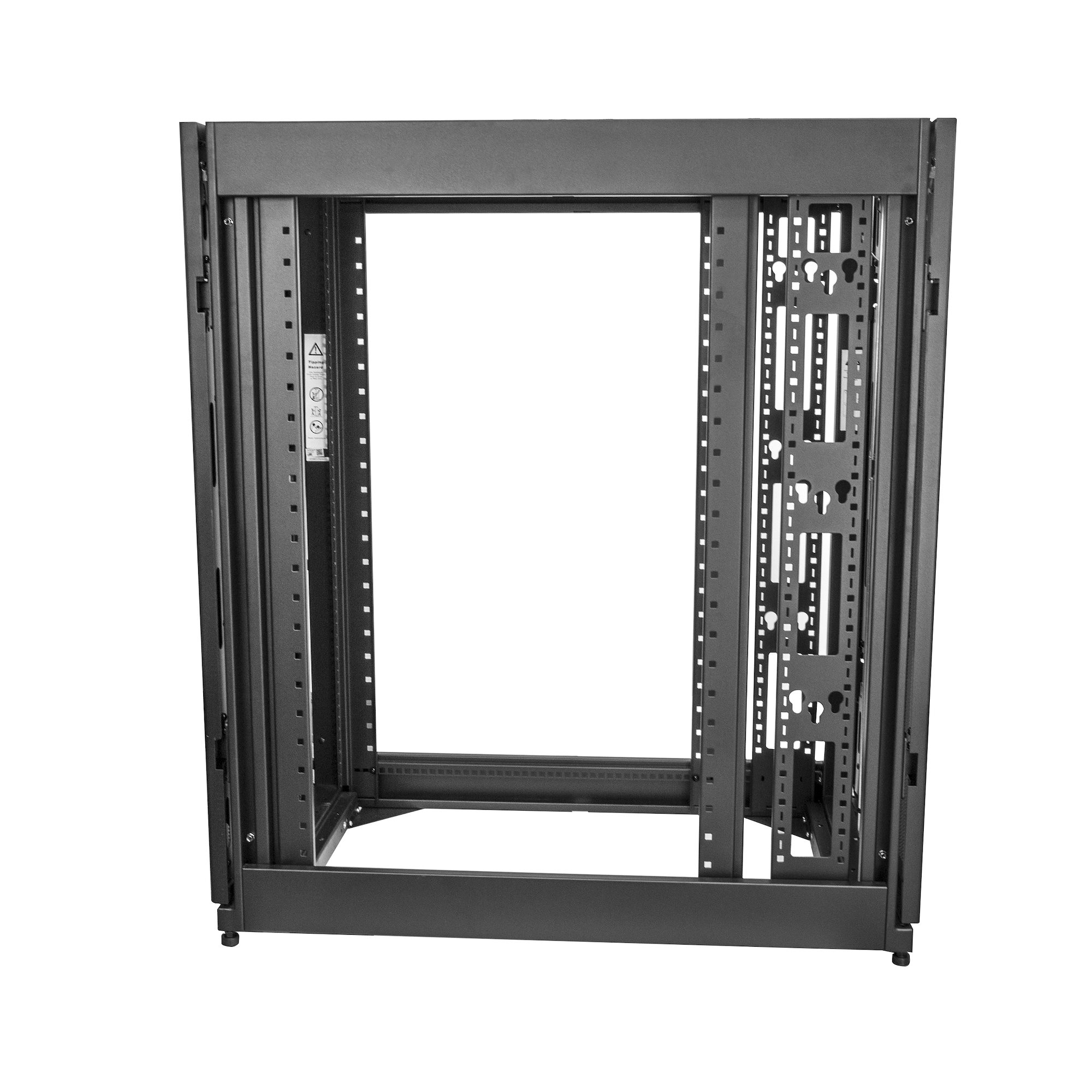 StarTech.com Armoire réseau 25U - Rack serveur - Profondeur de 940 mm  (RK2537BKM) - rack - 25U (RK2537BKM)