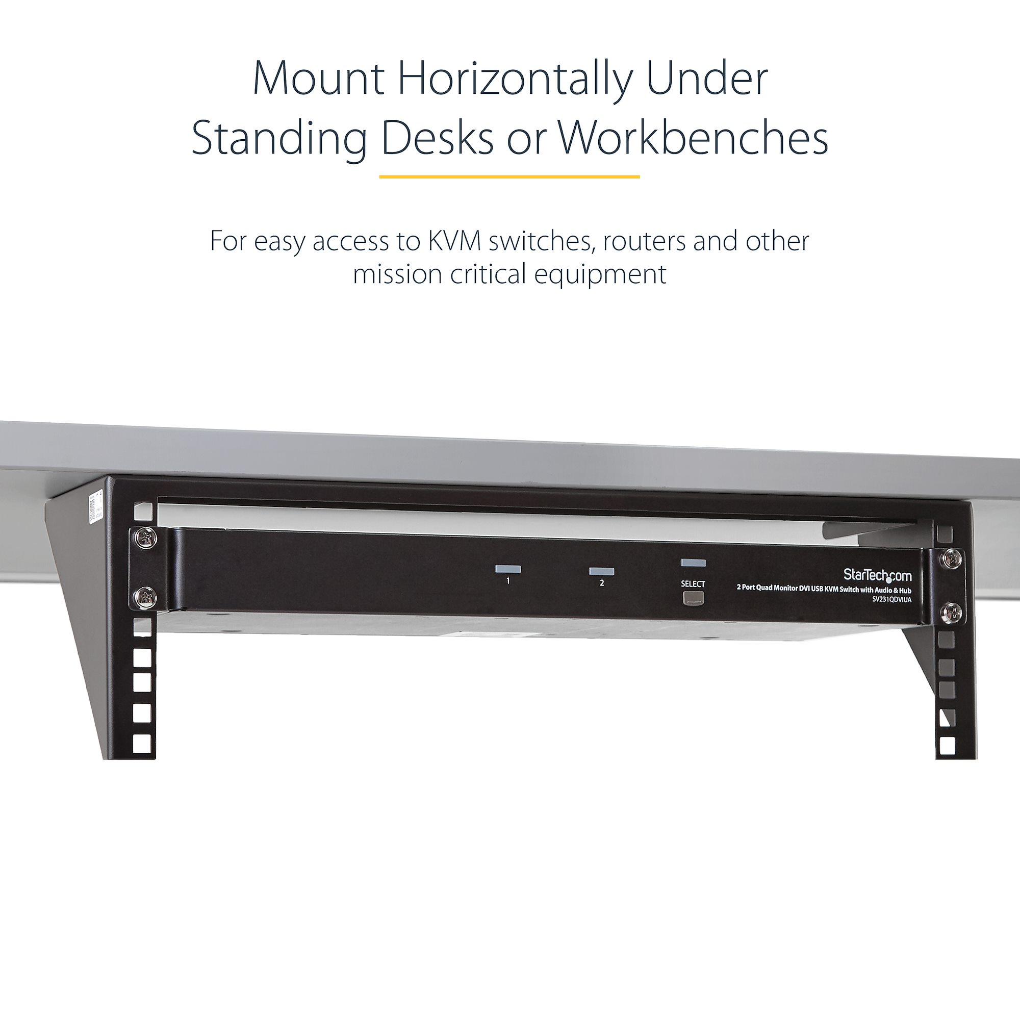 thumbnail image 2 of 3U 19-Inch Steel Server Rack - Wall Mountable Vertical Equipment Rack 2 of 11