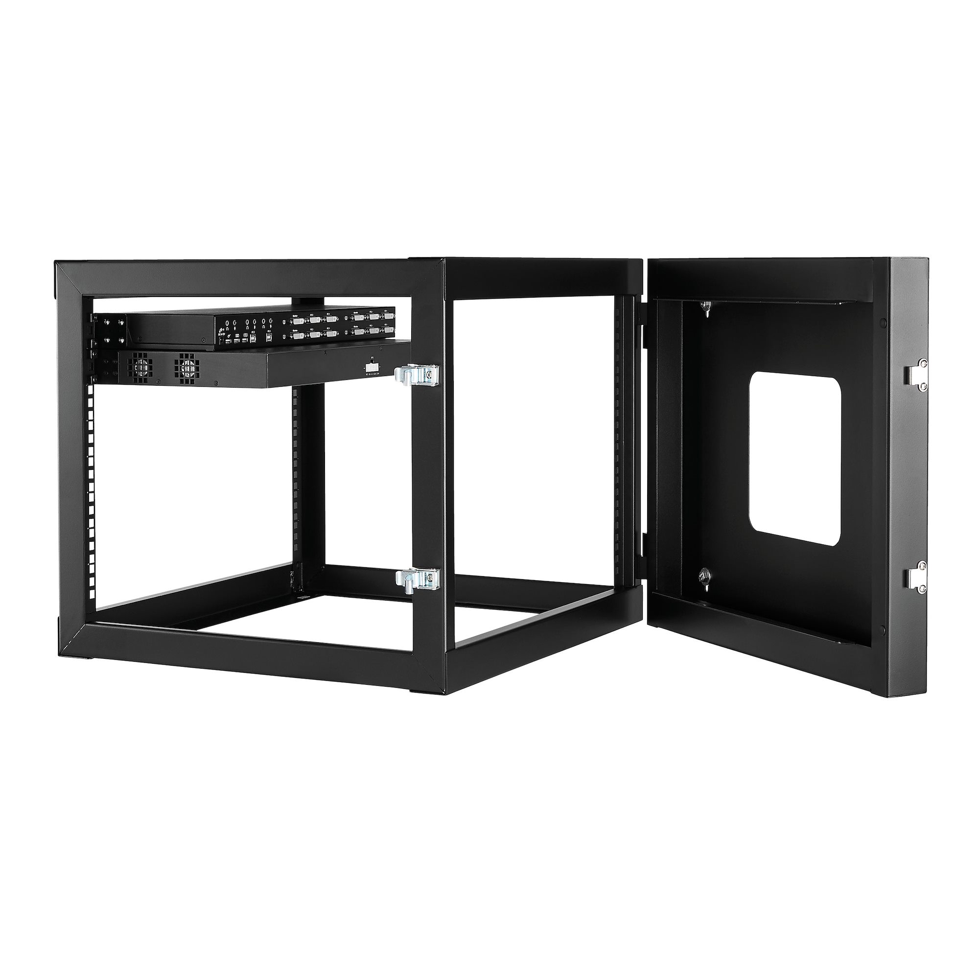 8U 22' Open Frame Wallmount Server Rack ServerRacks