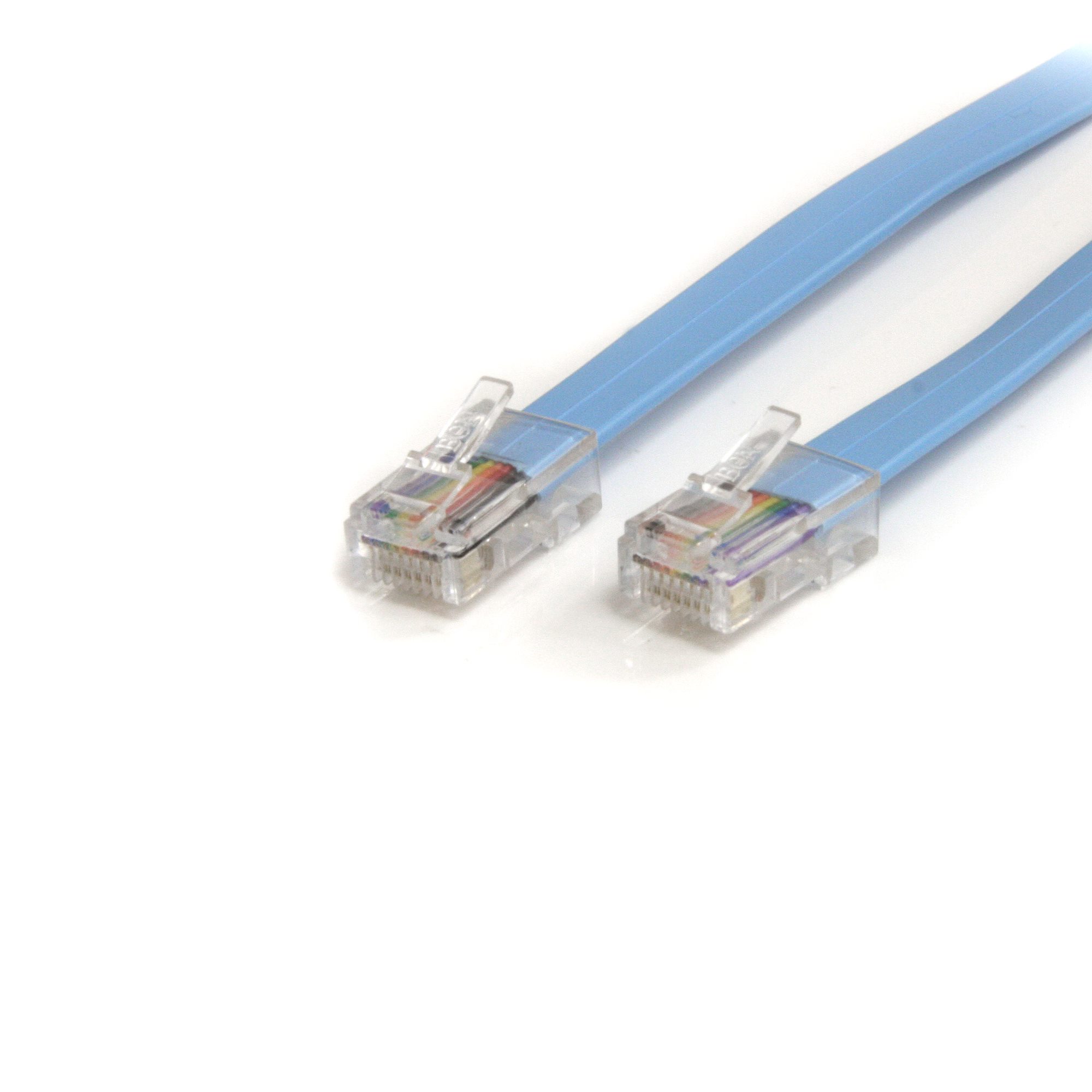 6 ft Cisco Rollover Cable - M/M - T1 Cables & Router Cables | StarTech.com