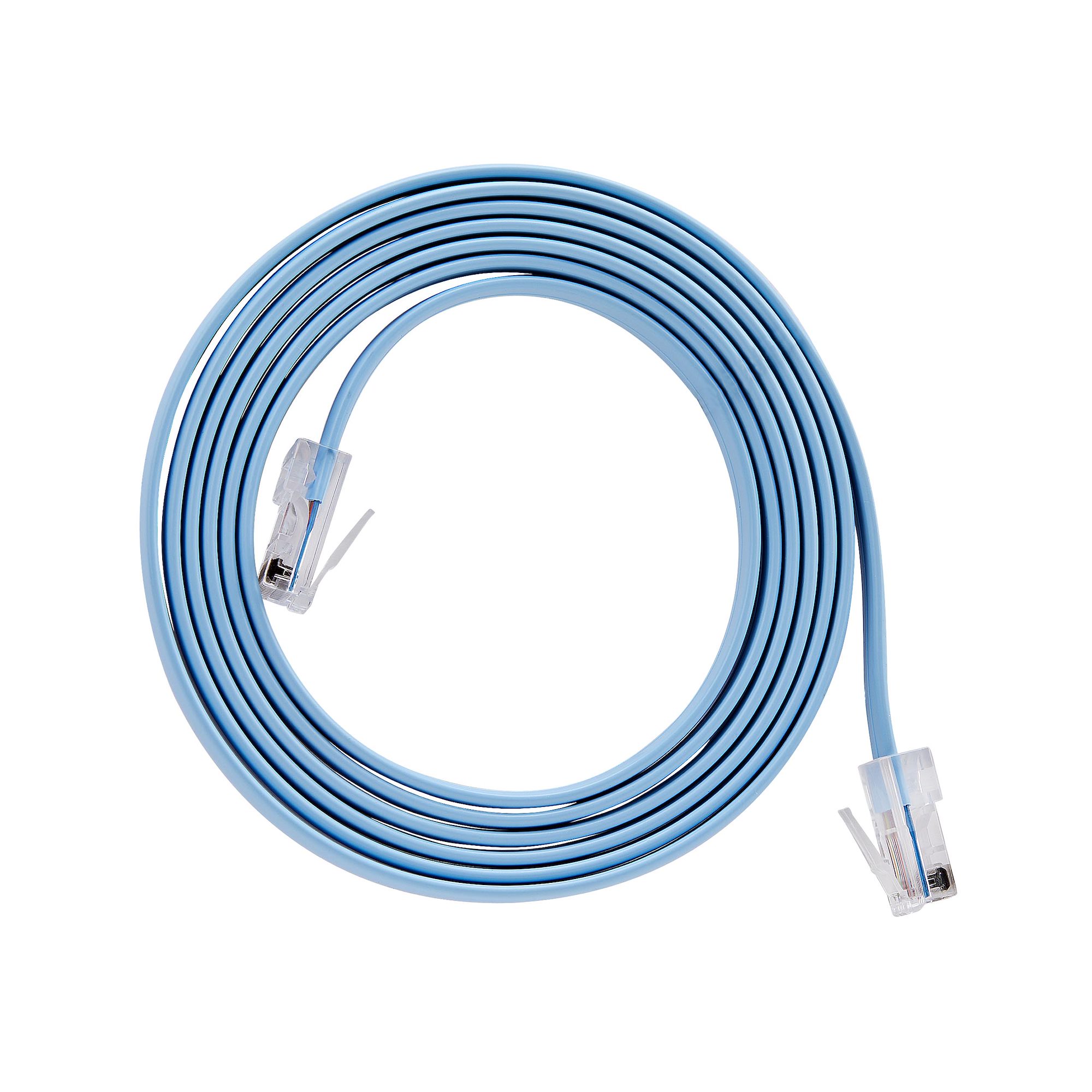 Cisco規格準拠コンソール/ロールオーバーケーブル 1.8m RJ45 