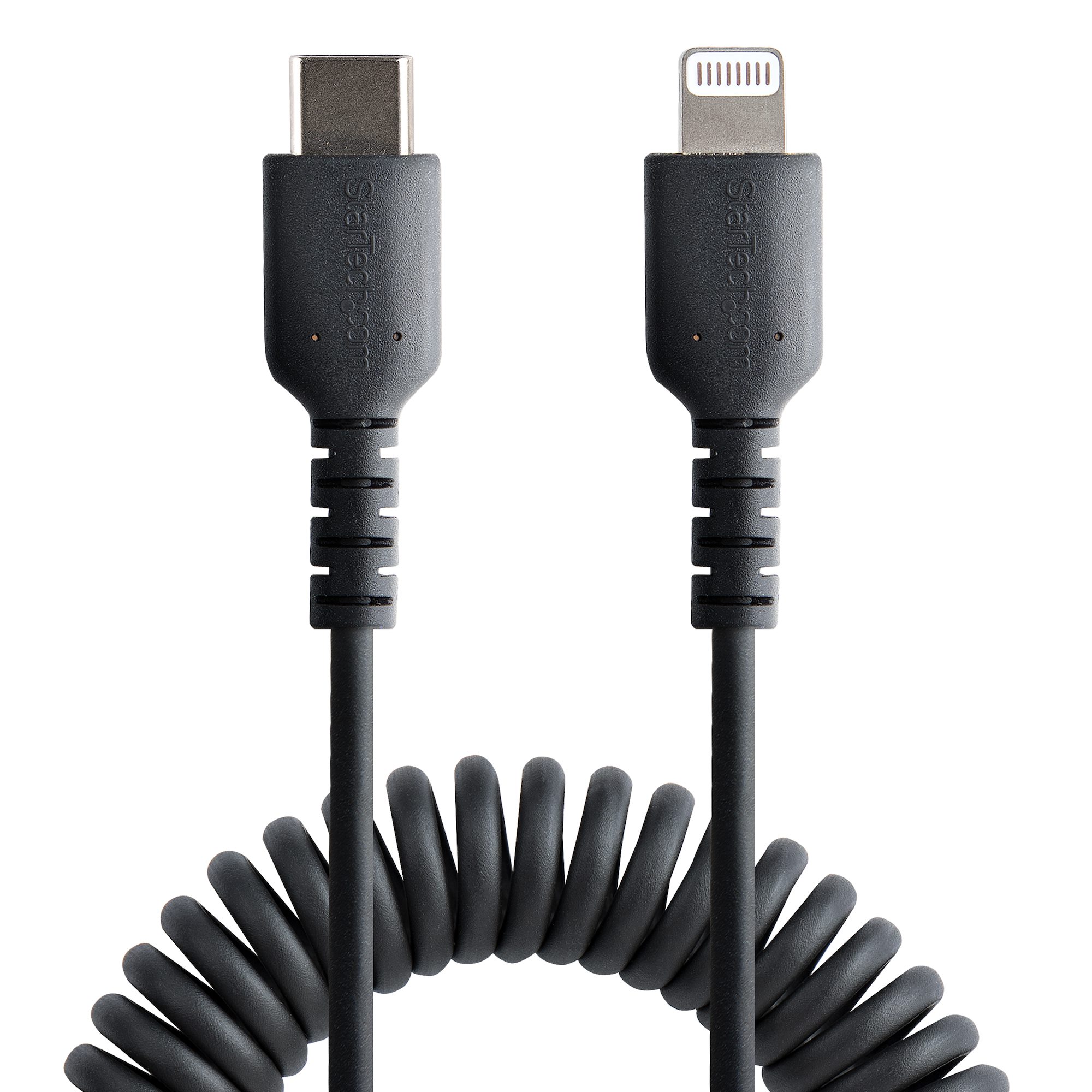 thumbnail image 2 of Laser ChargeCore MFi 50cm Lightning To USB-C Cable – Braided Fast Charge (Black) 2 of 5