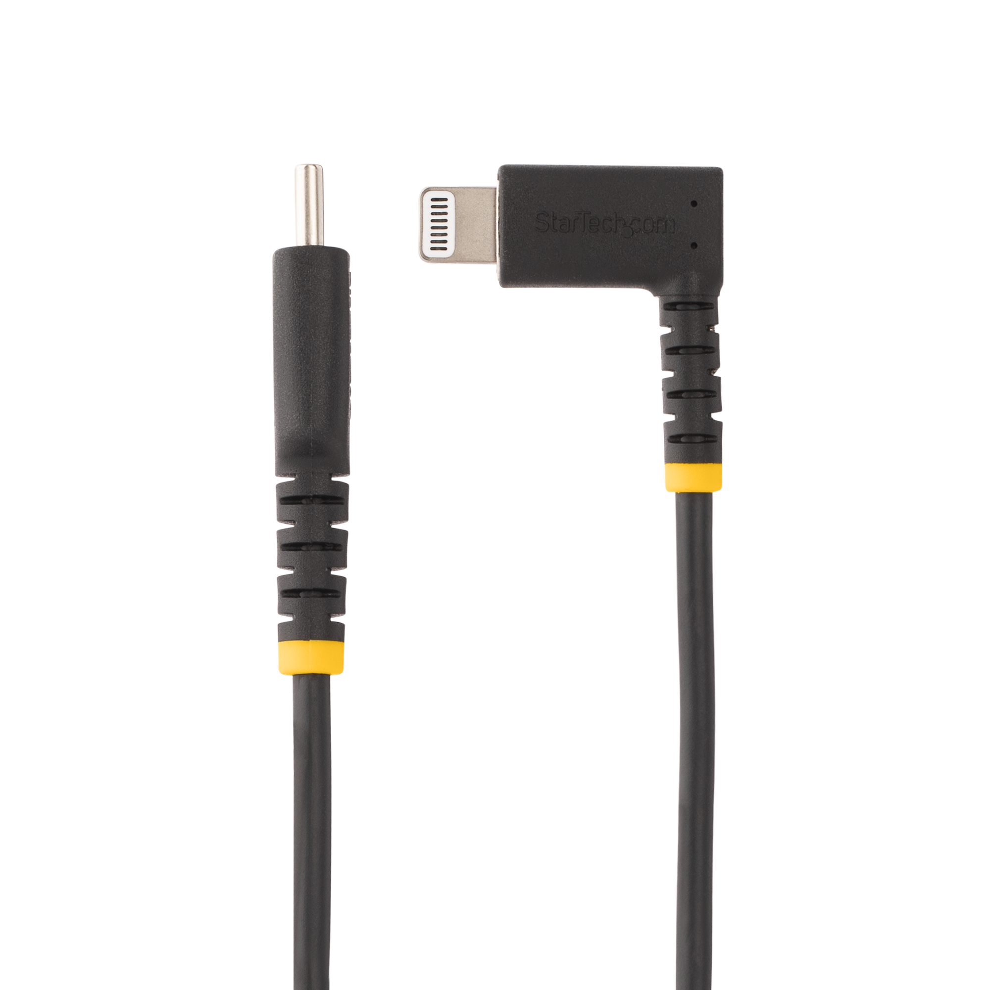 StarTech.com Câble USB-C vers Lightning de 2m - Cordon de  Charge/Syncronisation USB Type-C vers Lightning en Fibre Aramide à Ang