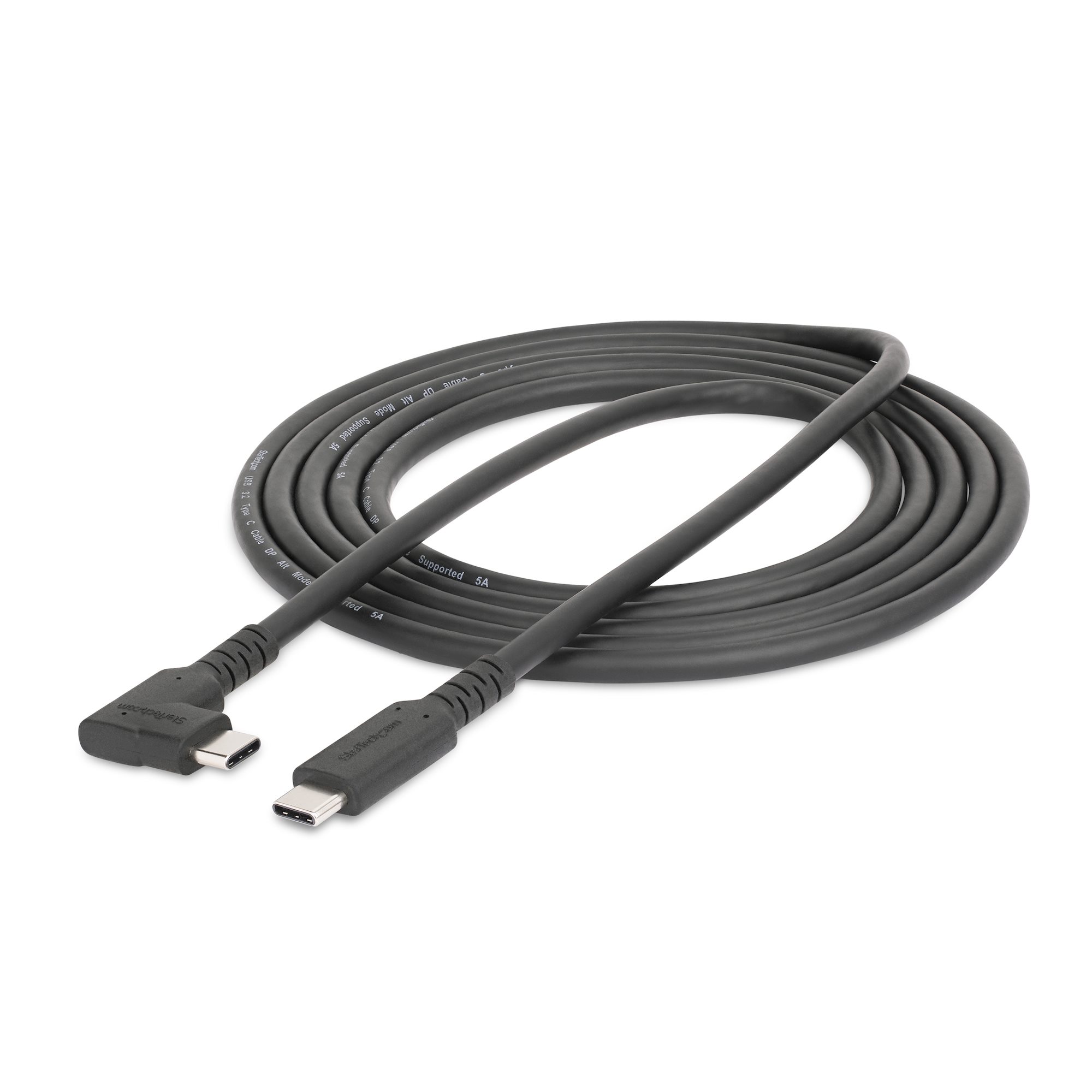 Cables USB StarTech.com Câble de Chargement 2m USB A vers USB C - Cordon USB  2.0 vers USB-C à Charge/Synchronisation Rapides - Gaine TPE en Fibre  Aramide M/M 3A Noir 