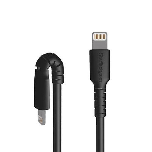 StarTech.com Câble USB-C vers Lightning Noir Robuste 1m