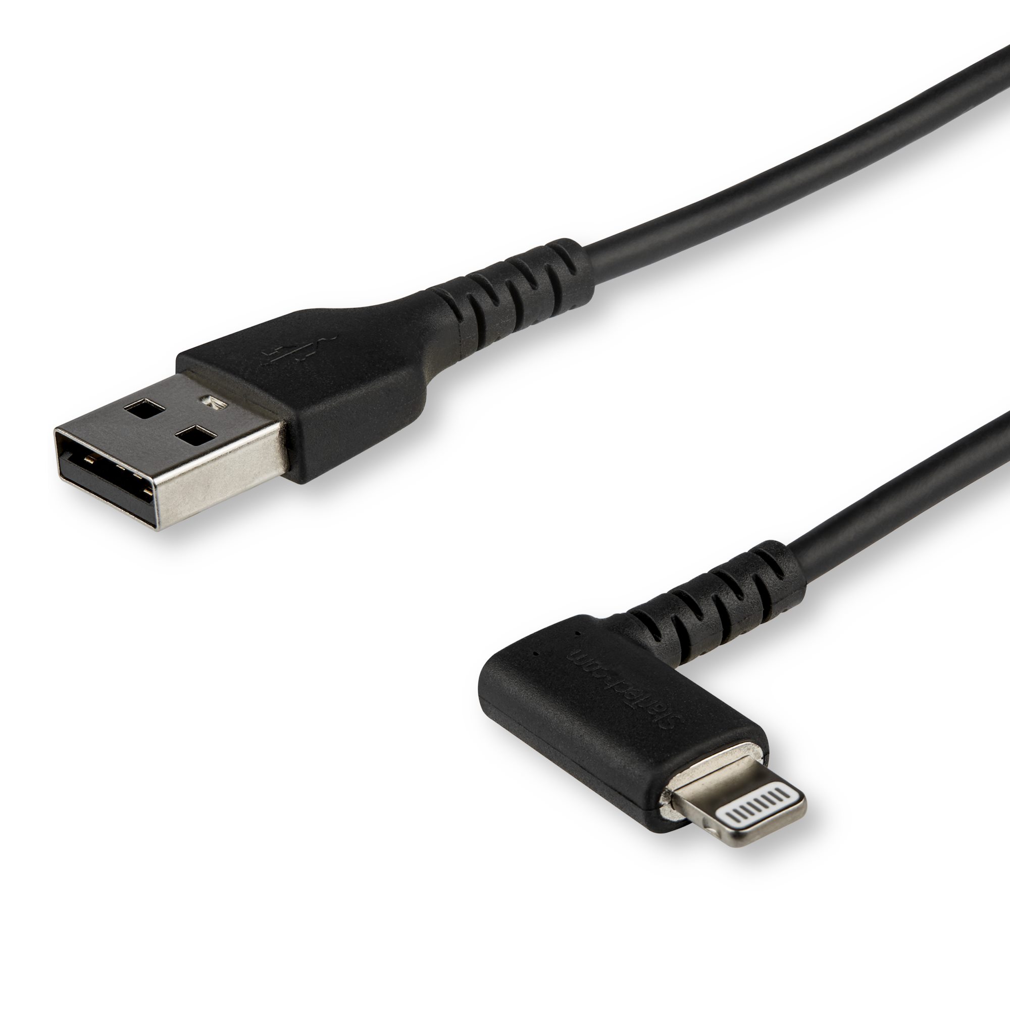 6ft USB A to Lightning Cable Right Angle - Lightning | StarTech.com