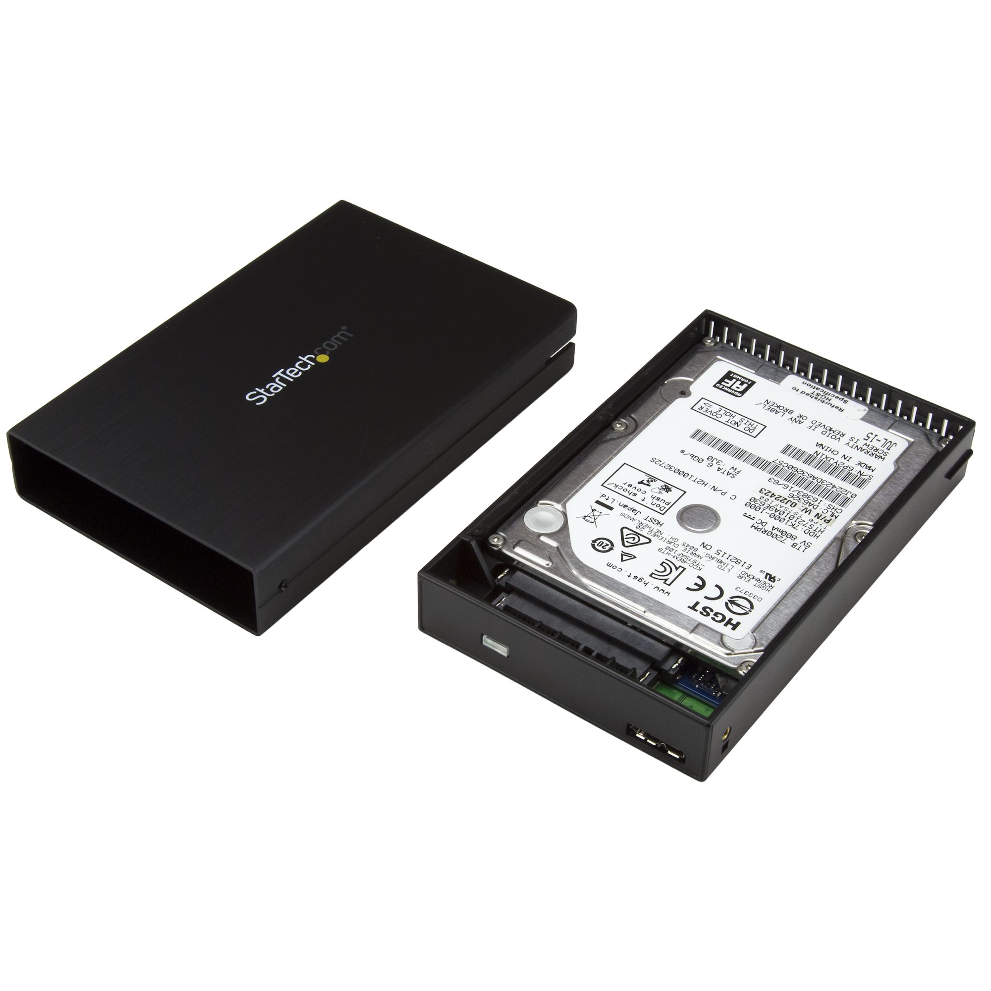 USB3.1対応2.5インチSATA SSD/HDDケース USB-C/-A接続 - 外付けドライブケース | 日本