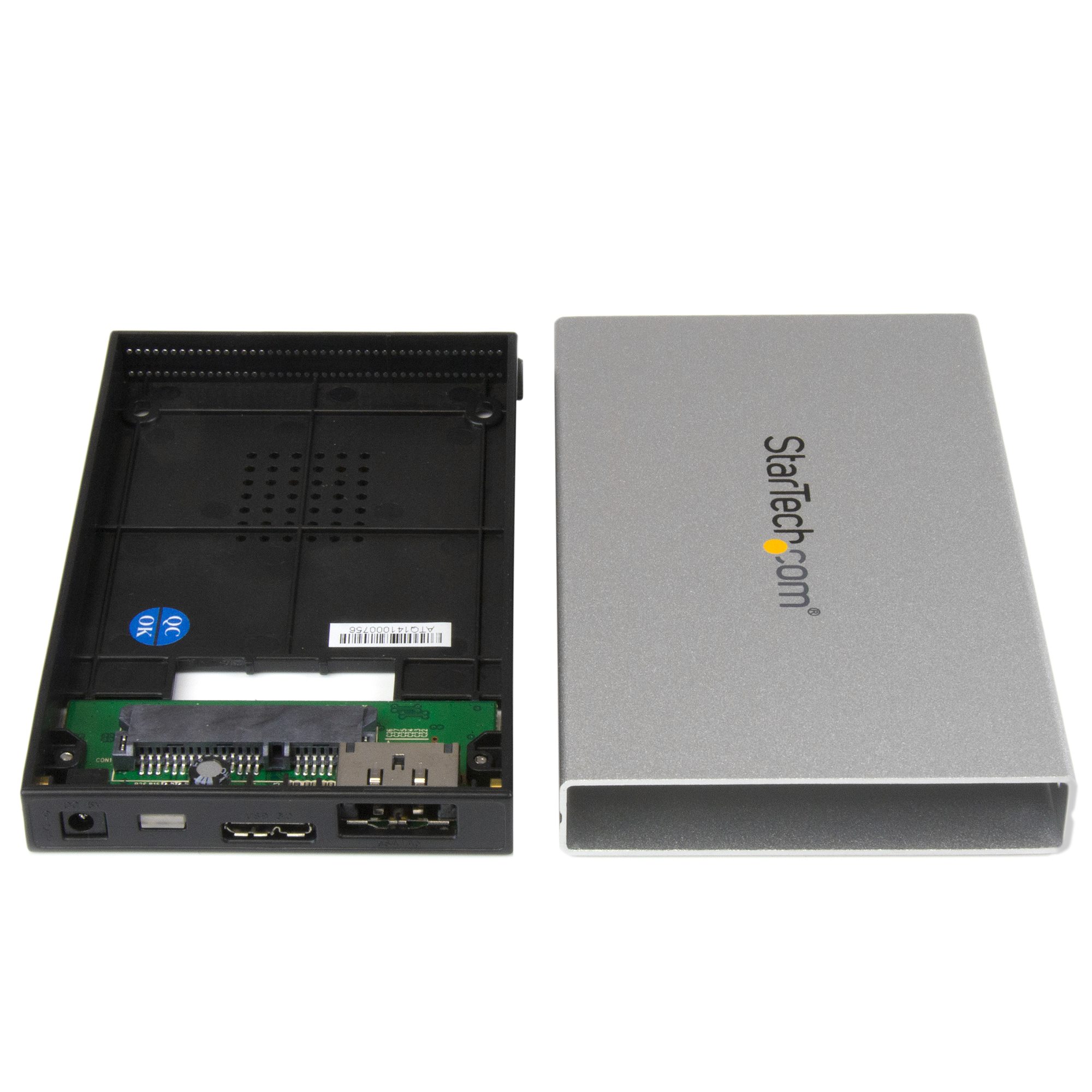 StarTech.com Boîtier Externe pour Disque Dur 2.5 SATA III et SSD sur port  USB 3.0 avec Support UASP - ref: S2510BPU33 Adaptateurs de stockage Dispo