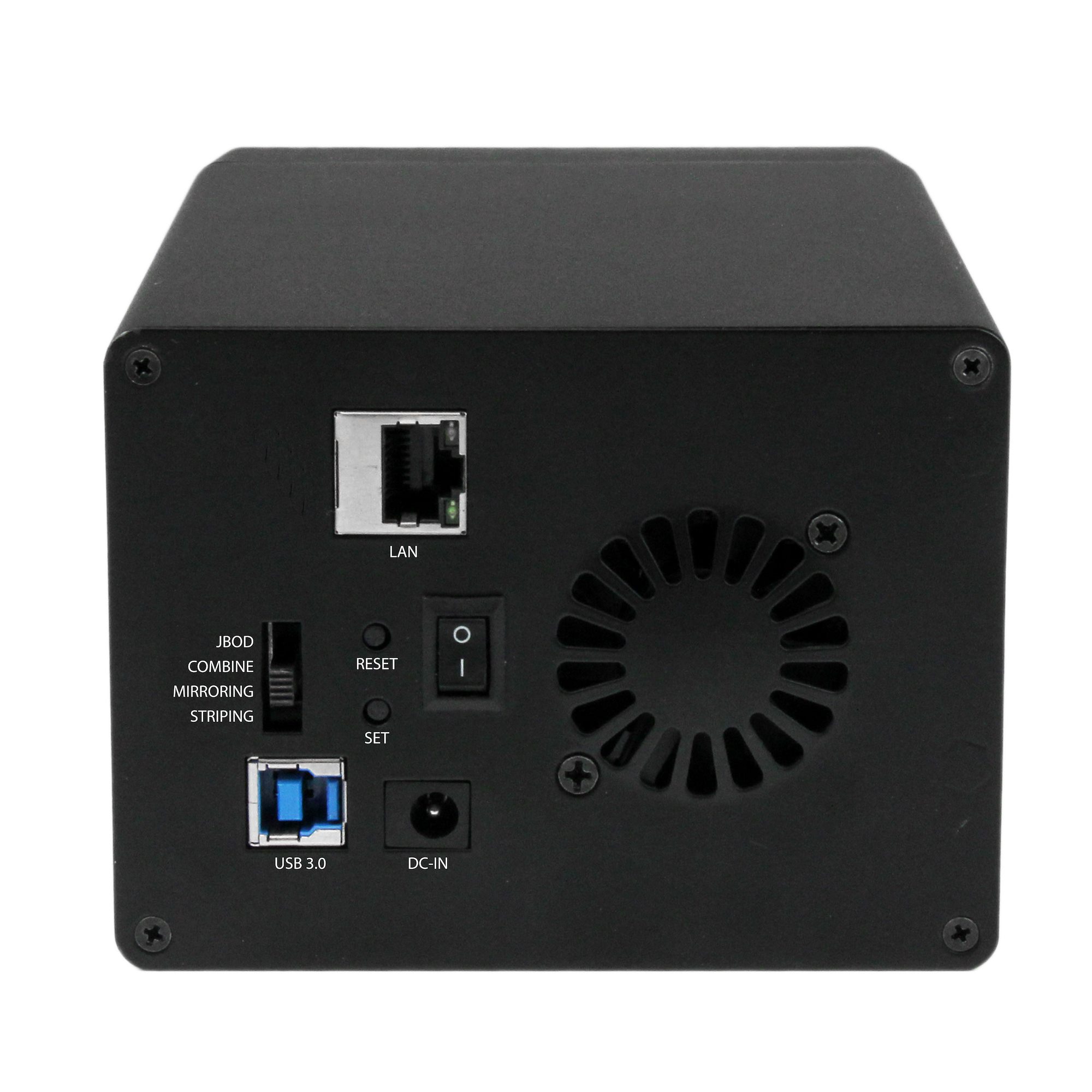 Boîtier Serveur Gigabit NAS RAID pour 2 Disques Durs SATA 3,5 avec WebDAV  et Serveur Multimédia