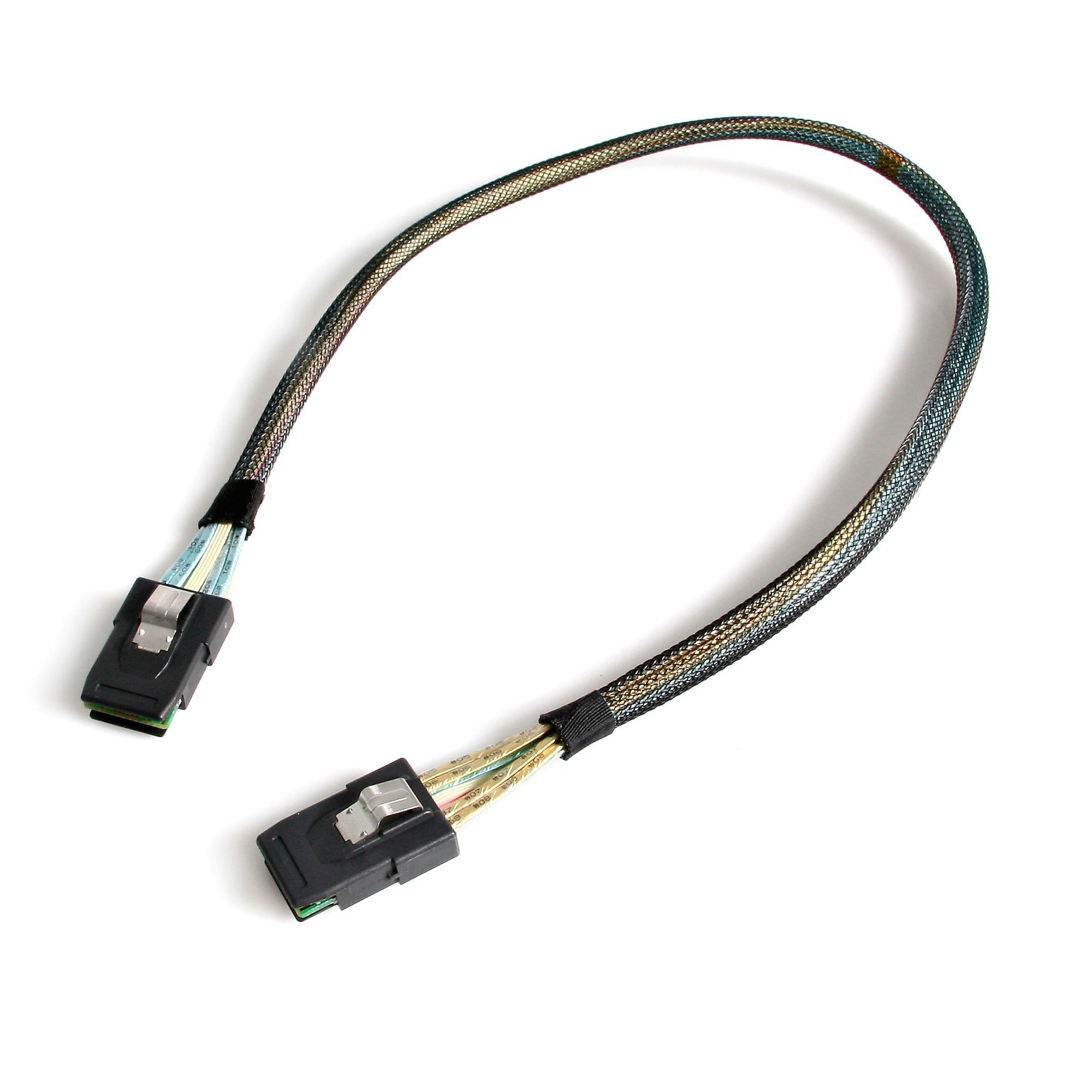 50cm Internal Mini-SAS Cable SFF-8087 To SFF-8087 w/ Sidebands