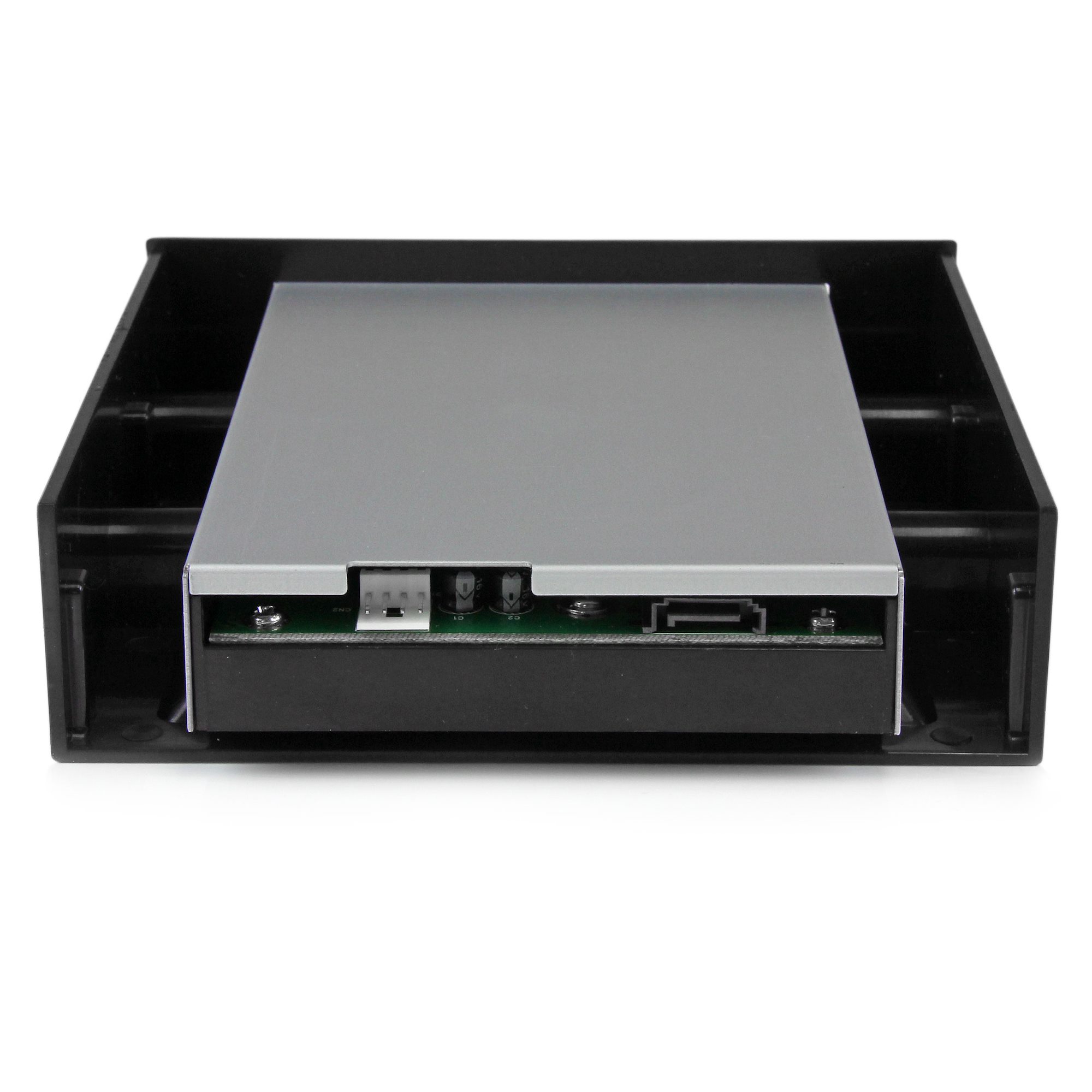 Boîte de rangement pour disque dur de 6,3 cm, valise avec 20 baies, étui de  transport pour disque dur externe avec verrouillage de sécurité