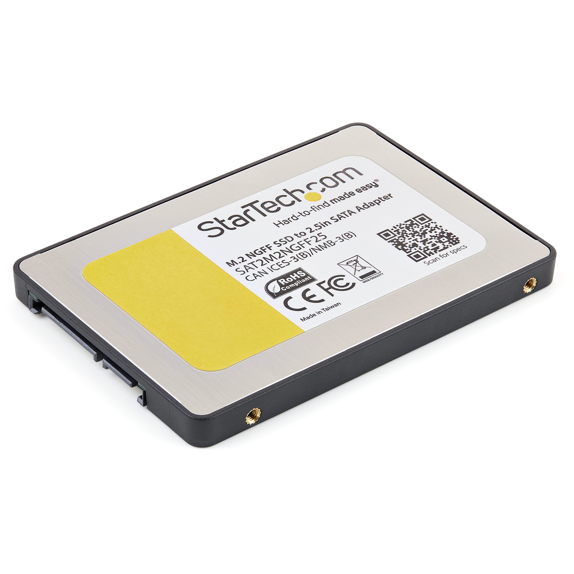 Far Celebrity Løfte Adapter - M.2 SSD to 2.5in SATA III - Drive Adapters and Drive Converters |  StarTech.com