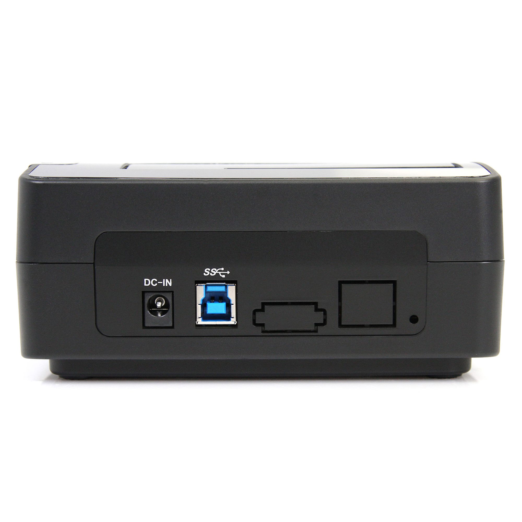 Single Bay USB 3.0 to SATA Hard Drive Docking Station, USB 3.0 (5 Gbps)  Hard Drive Dock, External 2.5/3.5