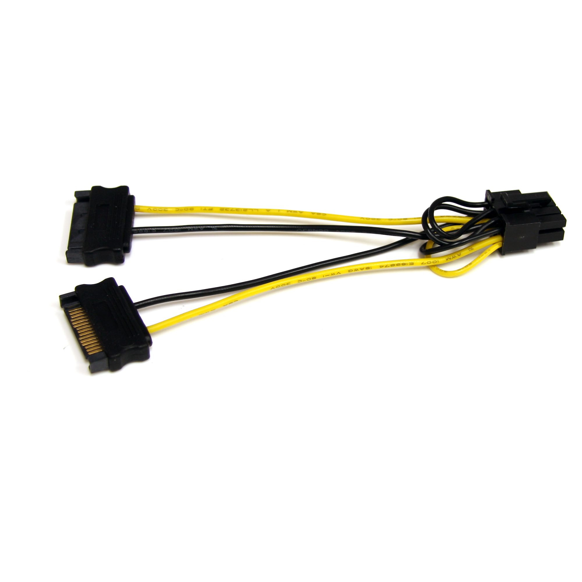 Exclusión Baño Brutal 6' SATA to 8Pin PCIe Power Cable Adapter - Cables de Alimentación para  Ordenadores - Internos | StarTech.com España