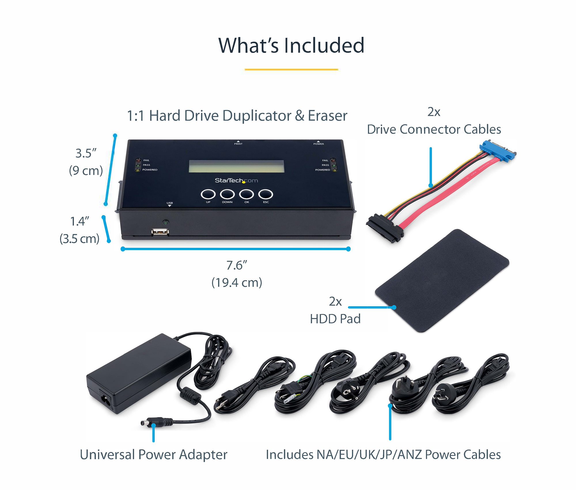 DupliM 11-Target SSD HDD Copy Tower SATA IDE Duplicator 140101