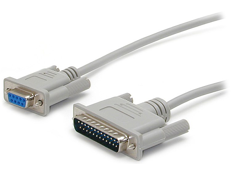 Cross Wired Serial Null Modem Cable DB9 Cables & DB25 Cables | StarTech.com