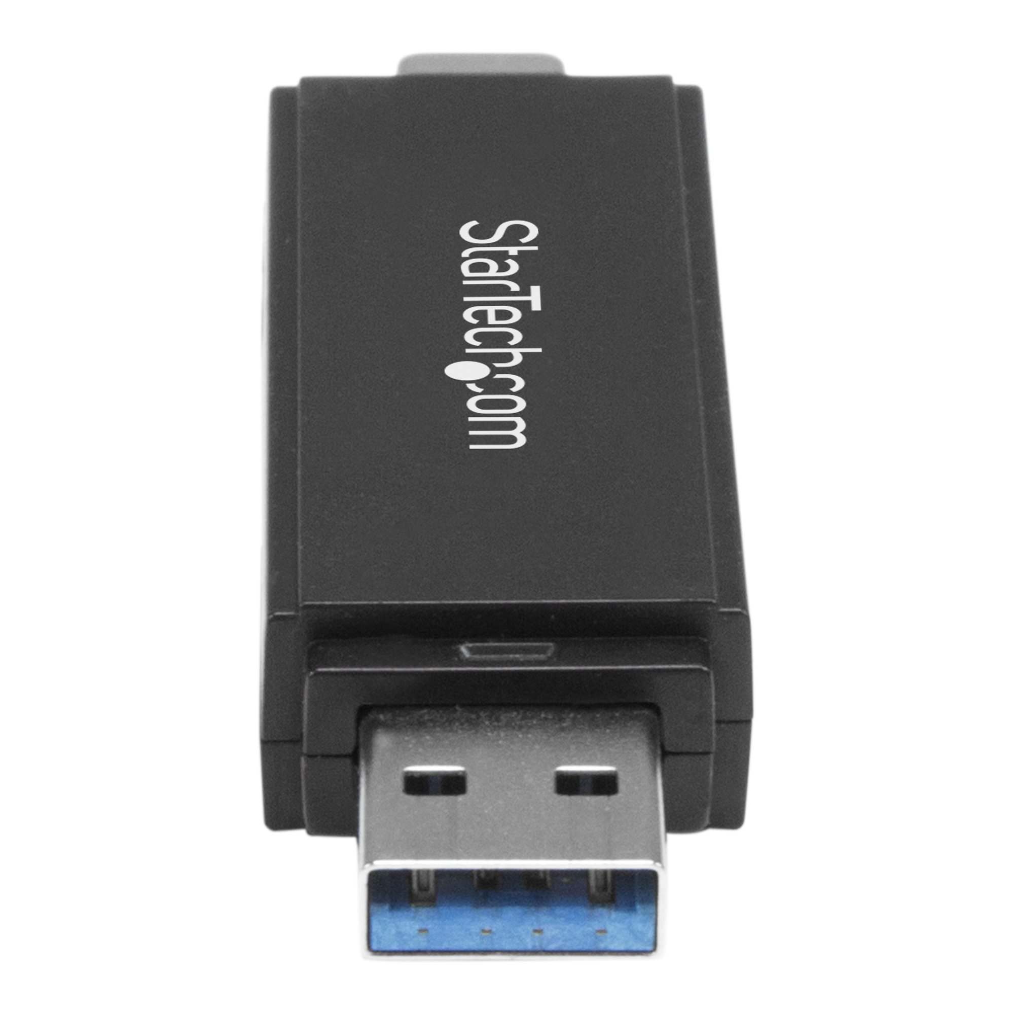 Hub USB-C™ con Lettore di Schede SD e MicroSD Nero - Docking