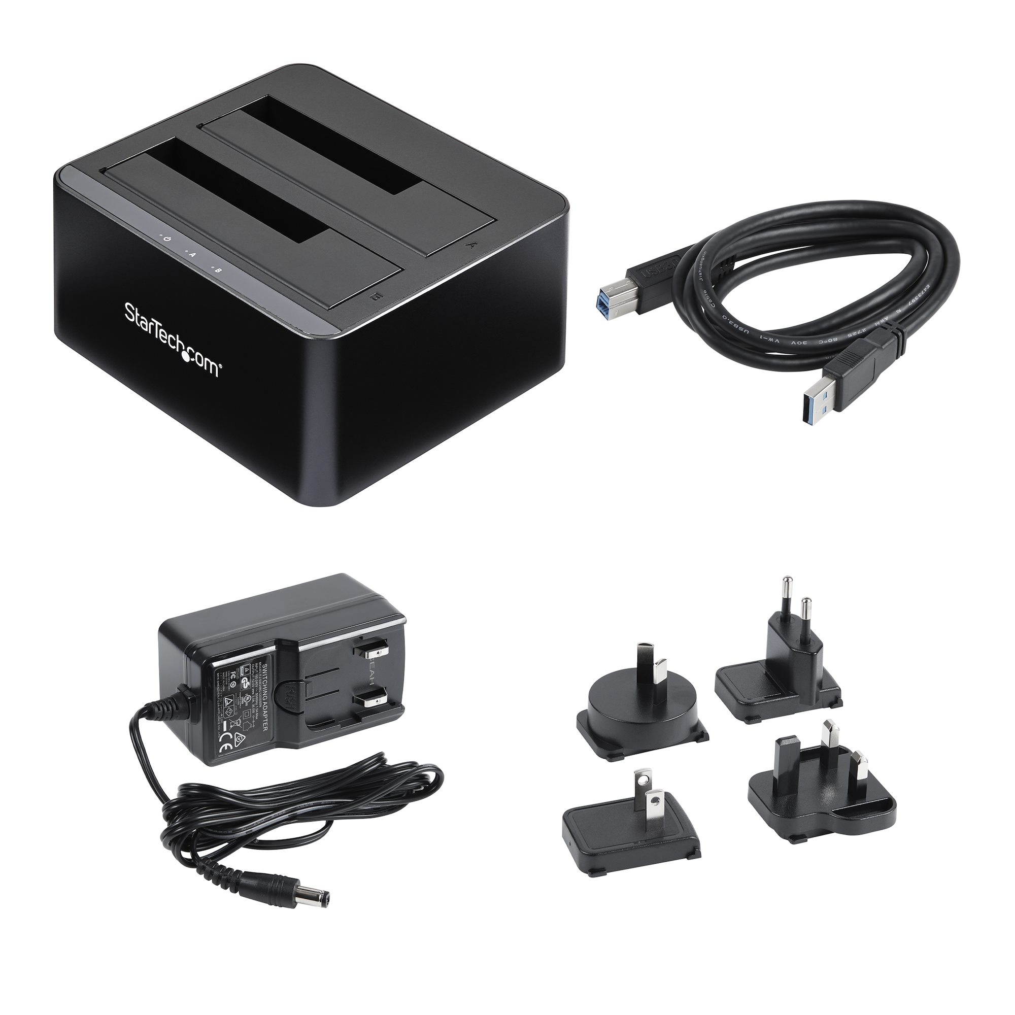 External SSD/HDD Docking Station | USB 3.2 Gen 1 (5 Gbps) to SATA