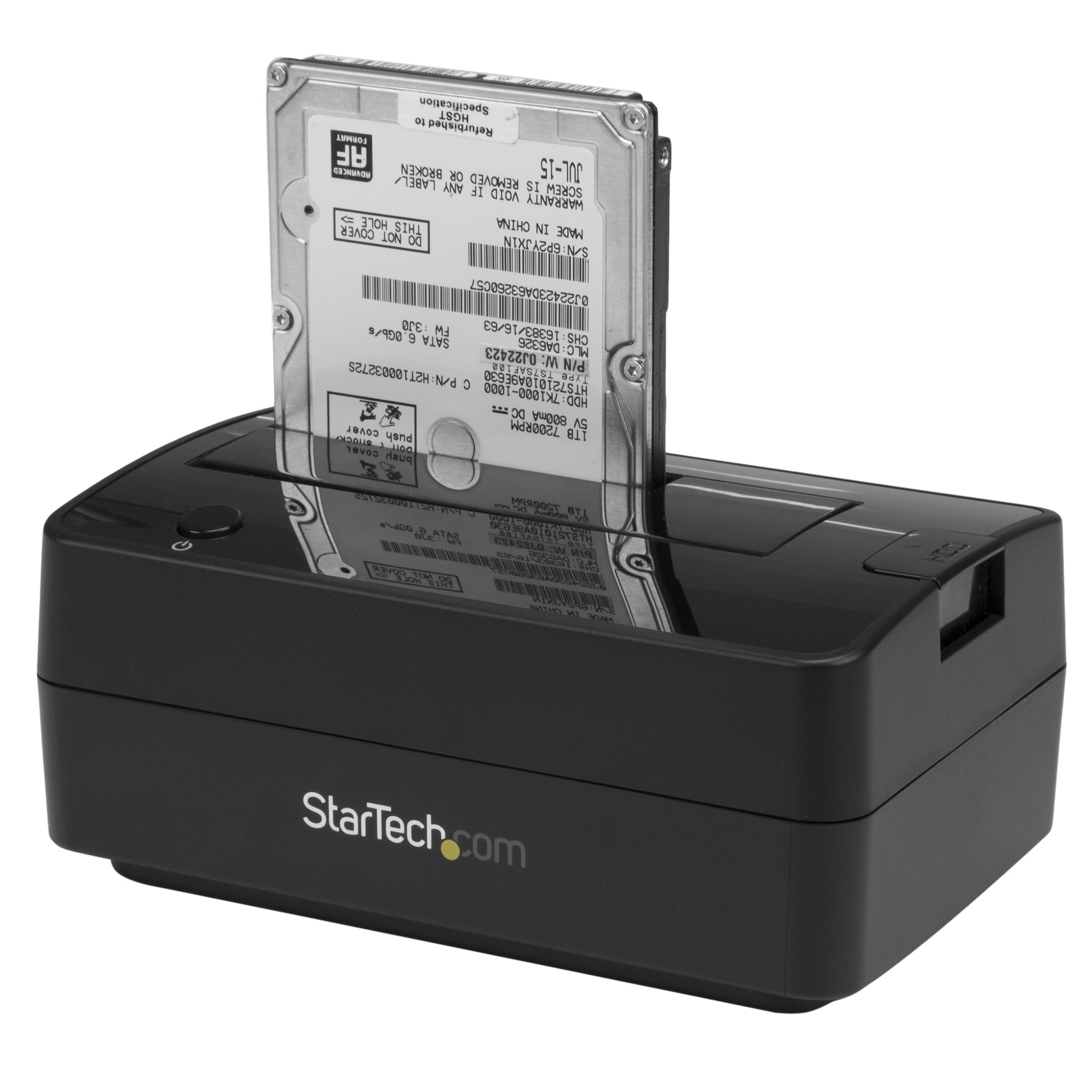 External Docking Station for 2.5in or 3.5in SATA III 6Gbps Hard Drives -  eSATA or USB 3.0 with UASP