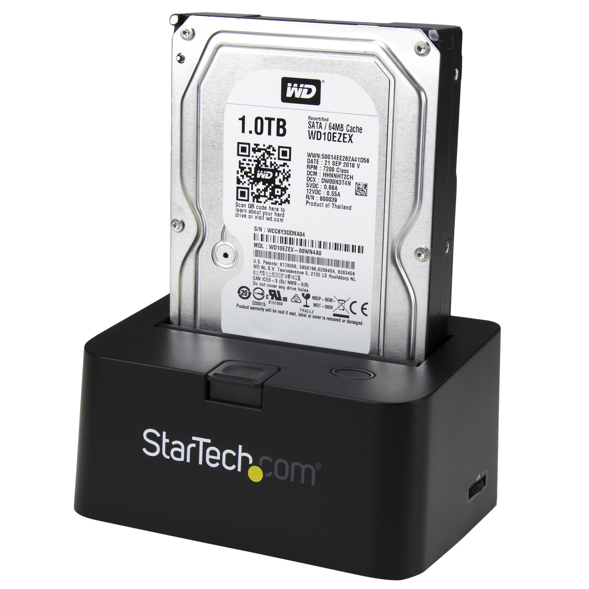 StarTech.com Universal Hard Drive Docking Station for SATA and IDE - USB  3.0 Dock for 2.5/3.5 HDDs/SSDs with UASP (UNIDOCKU33) - storage  controller - ATA / SATA 6Gb/s - USB 3.0