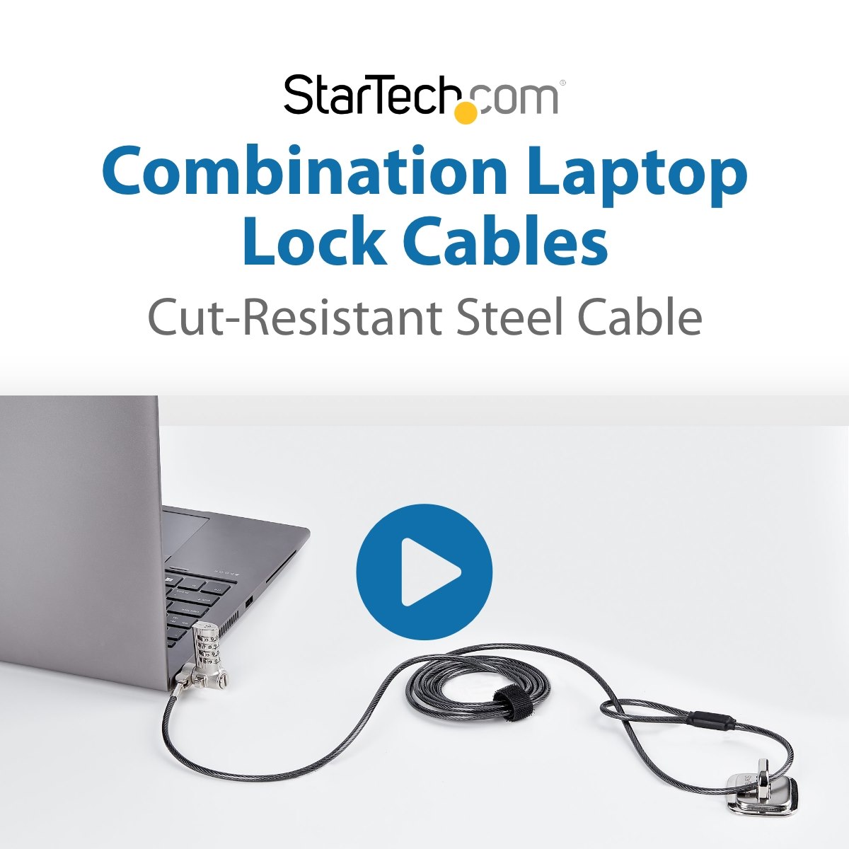 StarTech.com Câble de sécurité pour ordinateur portable avec