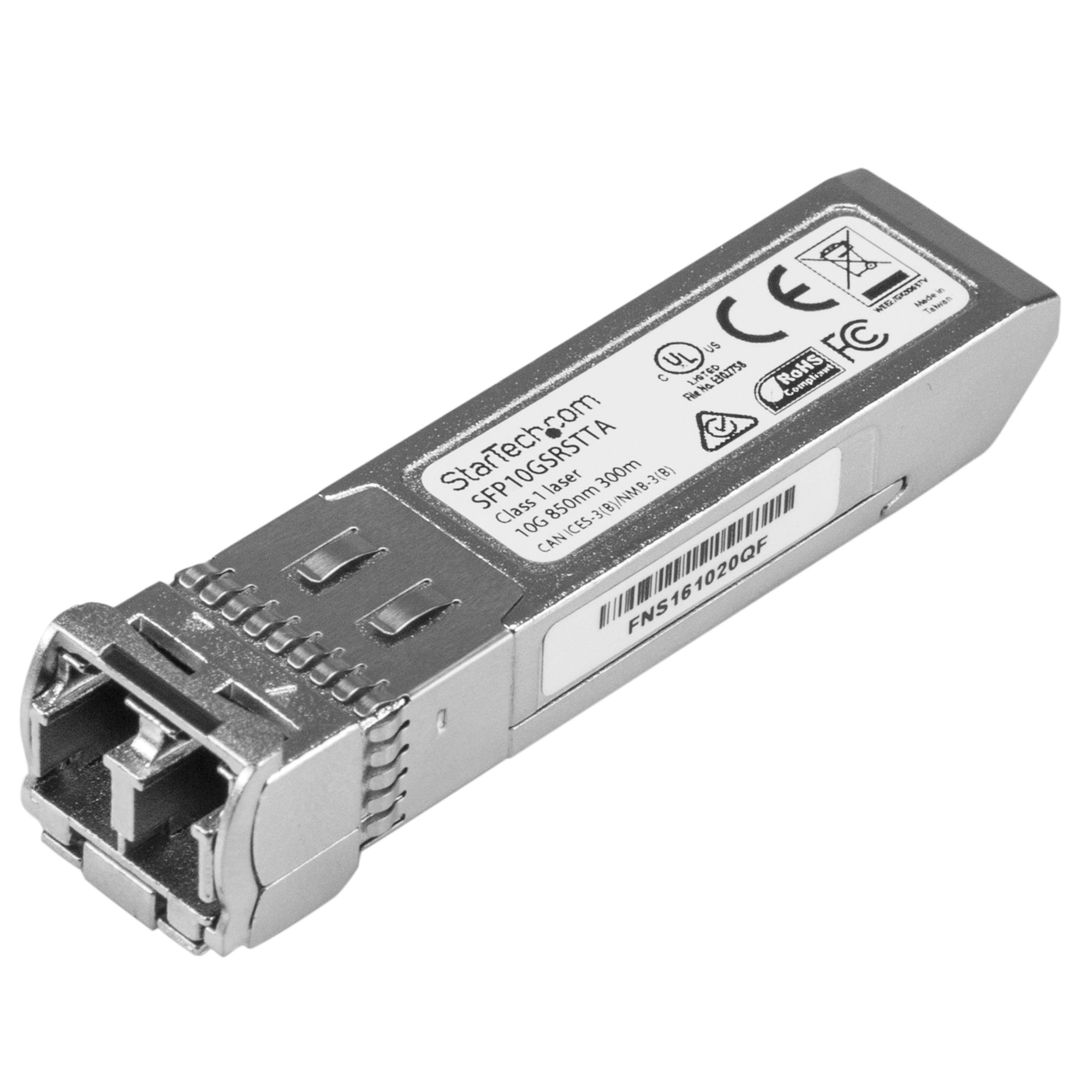 Cisco SFP-10G-SR-S Compatible SFP+ Module - 10GBASE-SR - 10GbE Multimode  Fiber MMF Optic Transceiver - 10GE Gigabit Ethernet SFP+ - LC 300m - 850nm  - 