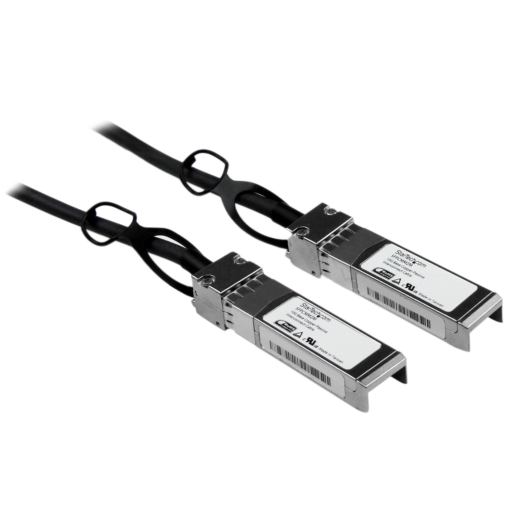 DAC Twinax ケーブル／2m／Cisco製品SFP-H10GB-CU2M互換／銅線ダイレクトアタッチケーブル／Firepower ASR920  ASR9000対応