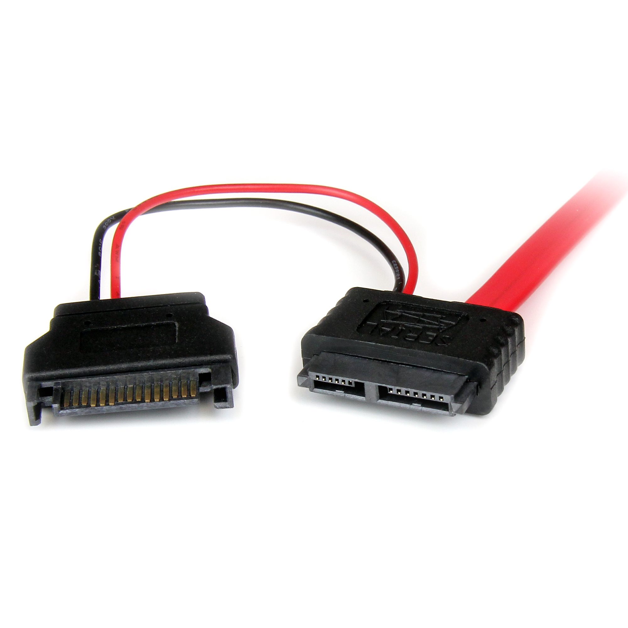 rizo podar Motivación 0.5m Slimline SATA (F) to SATA Cable - Slim SATA Cables | StarTech.com