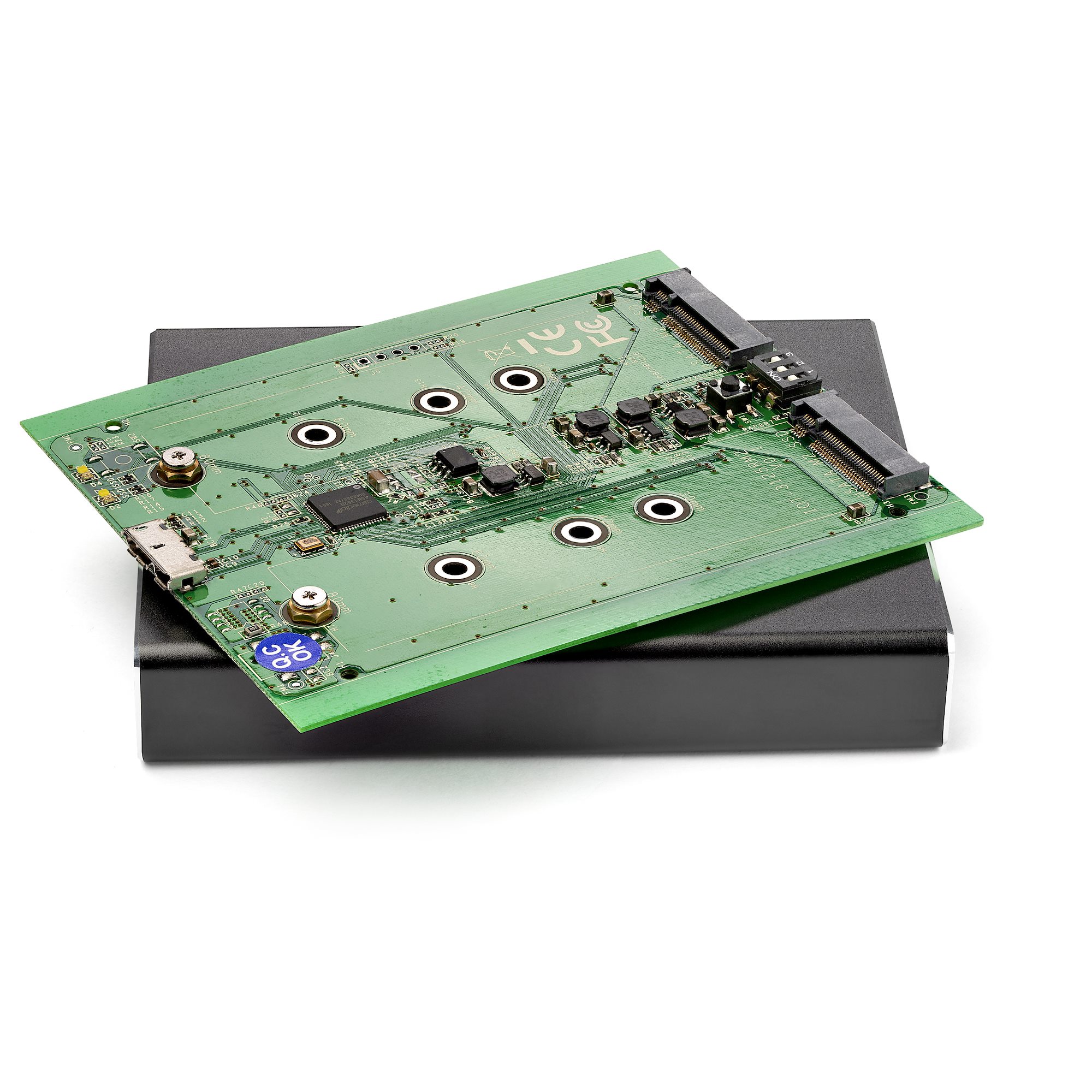 Shop  StarTech.com Dual M.2 SATA Adapter with RAID - 2x M.2 SSDs