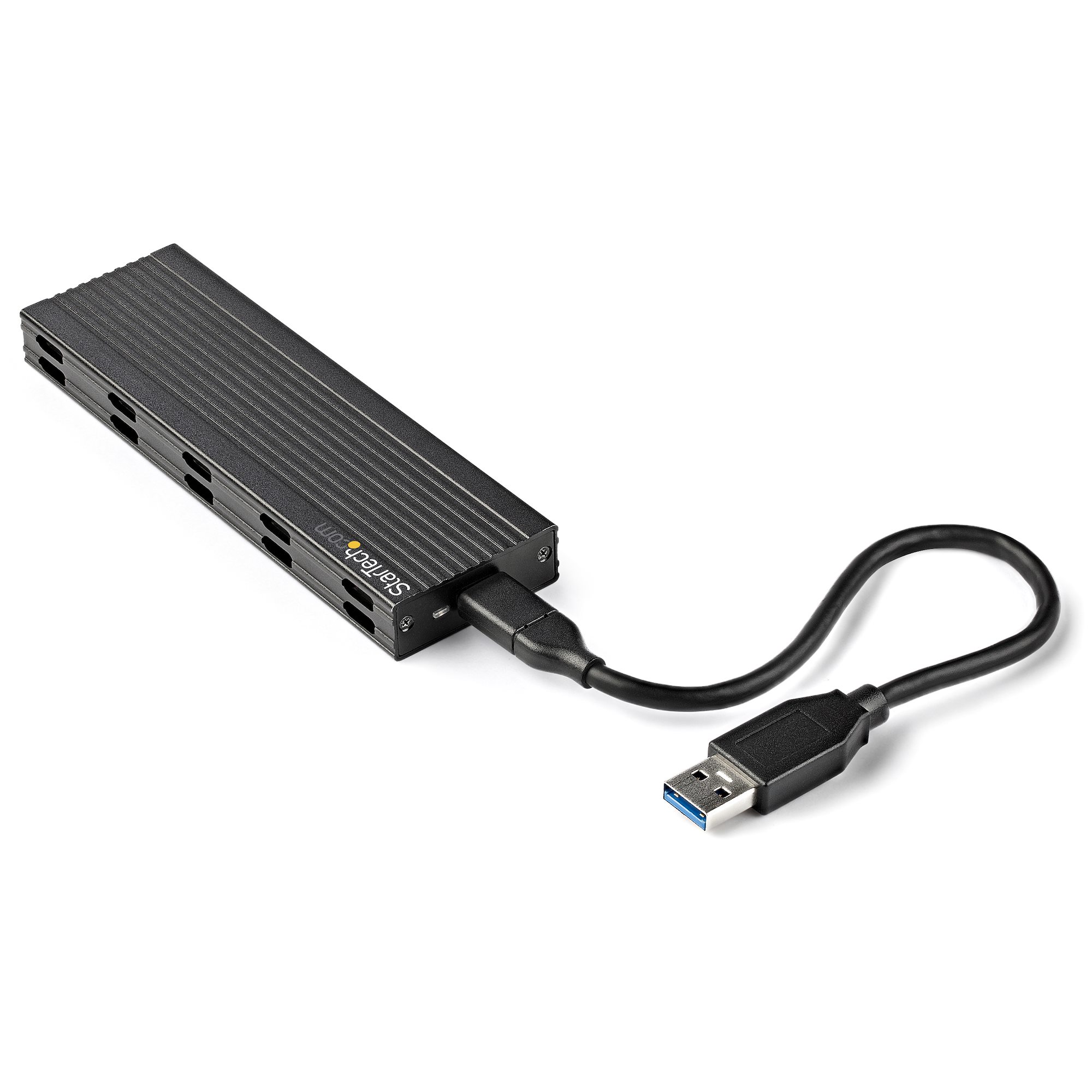 StarTech.com USB-C (10Gbps) to M.2 NVMe SSD Enclosure - Portable M.2 PCIe  Aluminum Case - 1GB/s Read & Write - Mac & PC - boitier externe - M.2 Card  - USB 3.1 (Gen 2) (M2E1BMU31C)