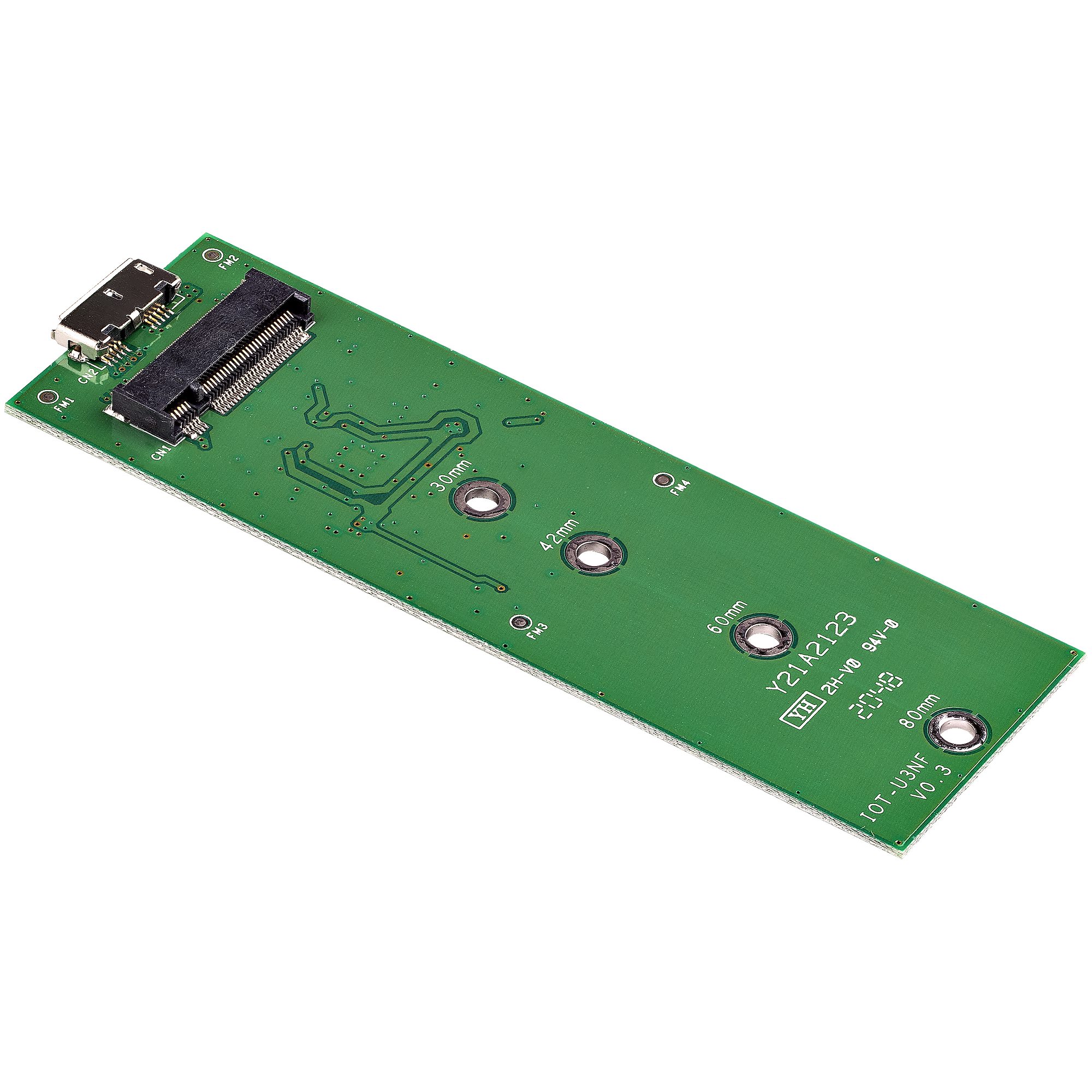 StarTech.com Boîtier USB 3.1 pour SSD M.2 MVMe PCIe M-Key avec câble USB-C  - Aluminium certifié IP67 - Boîtier disque dur - Garantie 3 ans LDLC